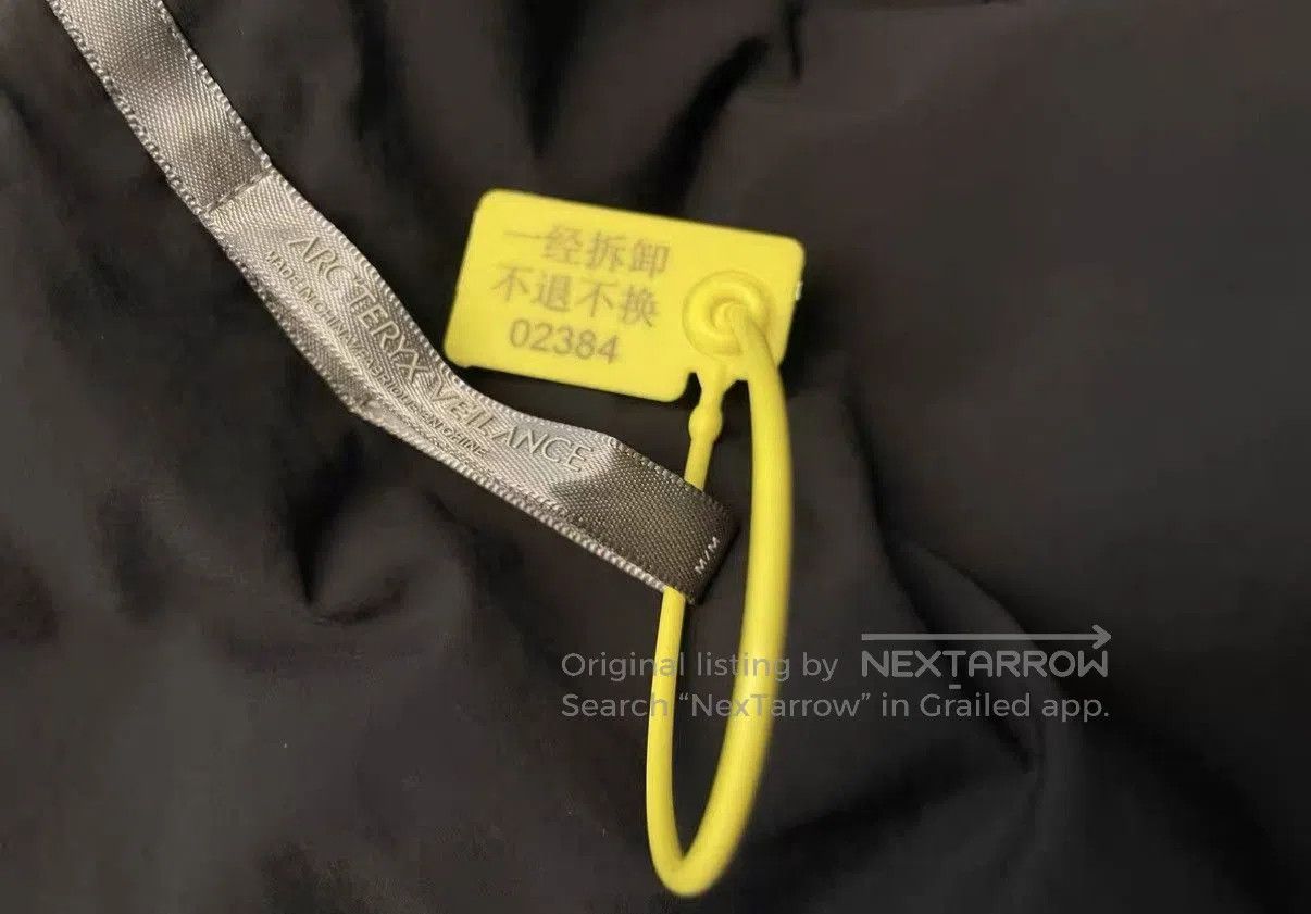 Arc'teryx Black Lightweight Zip-Up Jacket Size M. Size US M / EU 48-50 / 2 - 6 Thumbnail