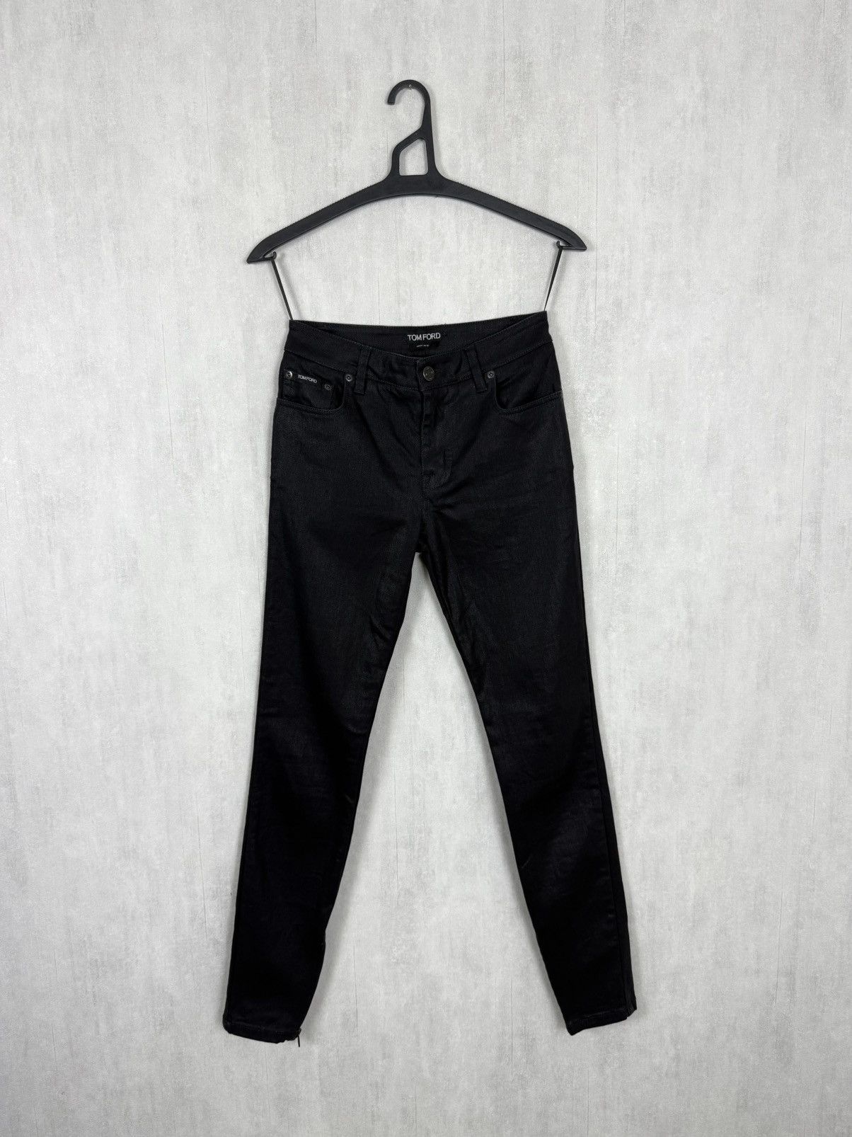 Tom Ford Tom Ford Women’s Zip Denim Jeans Pants Size 25 Size 25" / US 0 / IT 36 - 3 Thumbnail