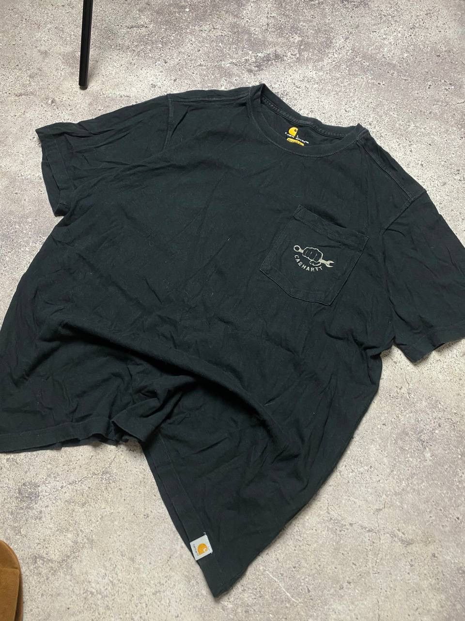 Carhartt Wip × Vintage Carhartt WIP T-Shirt Pocket Print Big Logo Size US L / EU 52-54 / 3 - 3 Thumbnail