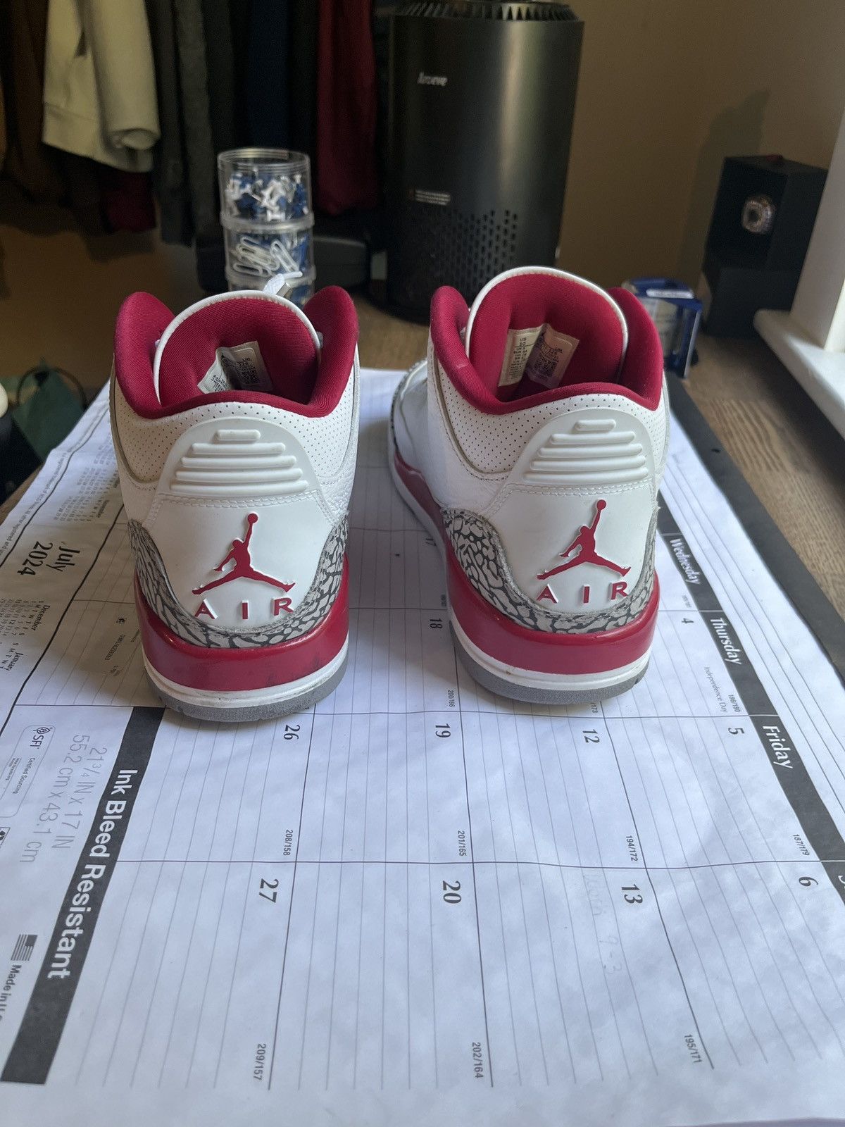 Jordan Brand × Nike JORDAN FIRE RED 3 Size US 10 / EU 43 - 4 Thumbnail