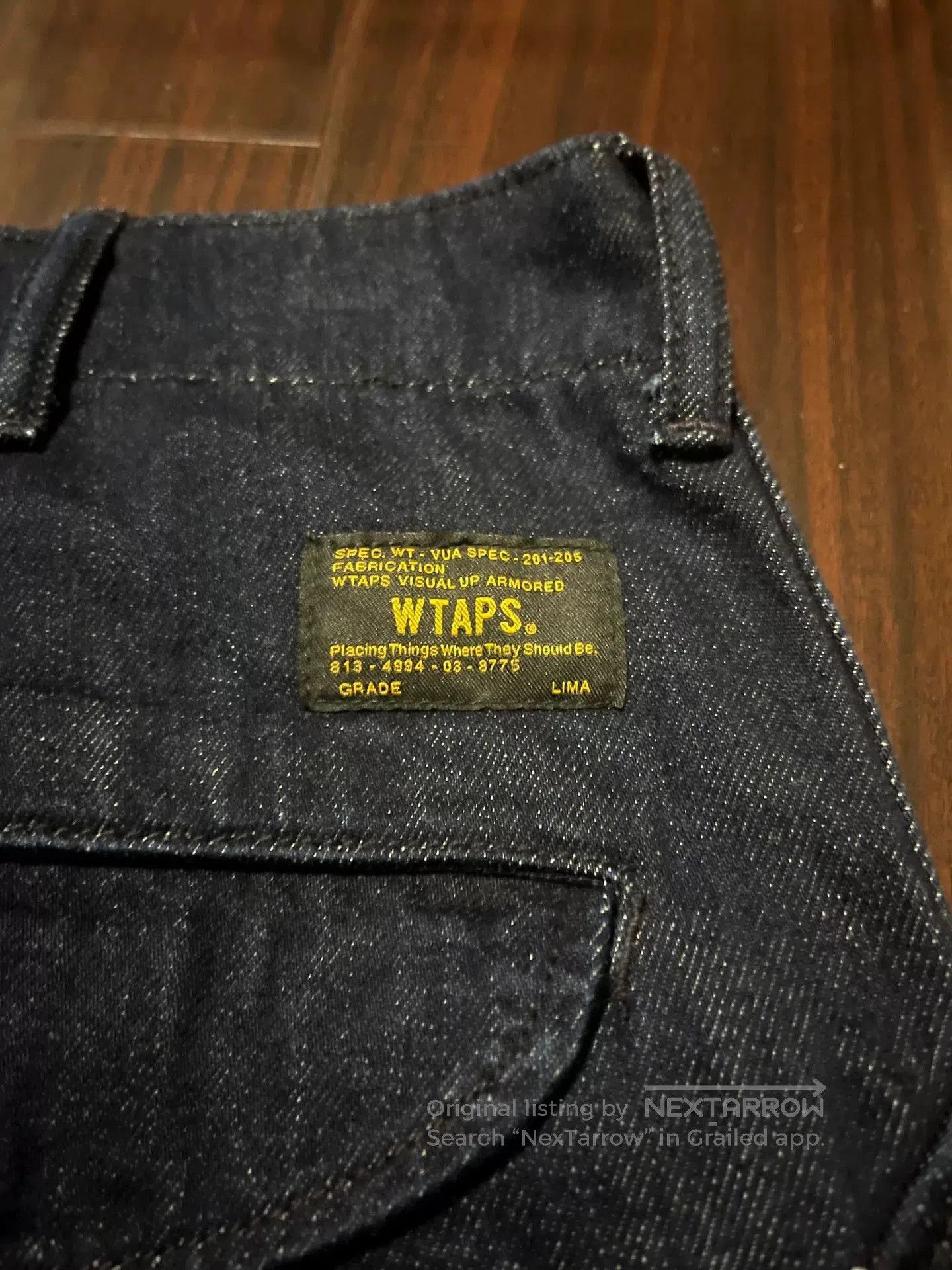 Wtaps WTAPS 17AW Cargo Denim Military Pants. Size US 36 / EU 52 - 7 Thumbnail