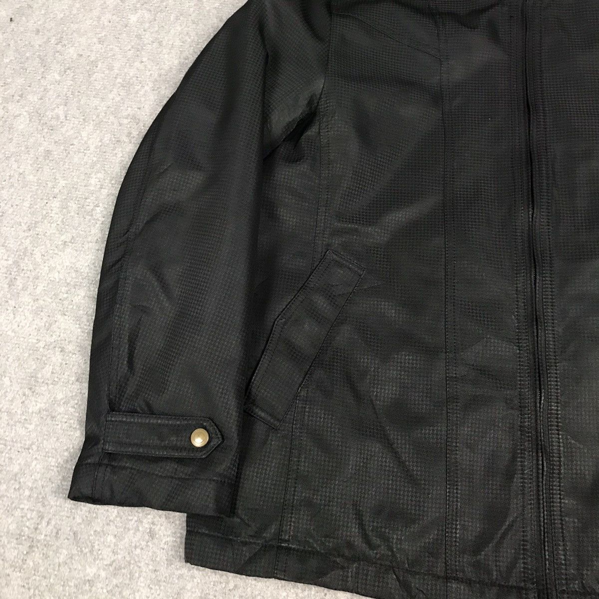 KANSAI YAMAMOTO ZIPPER BLACK JACKET