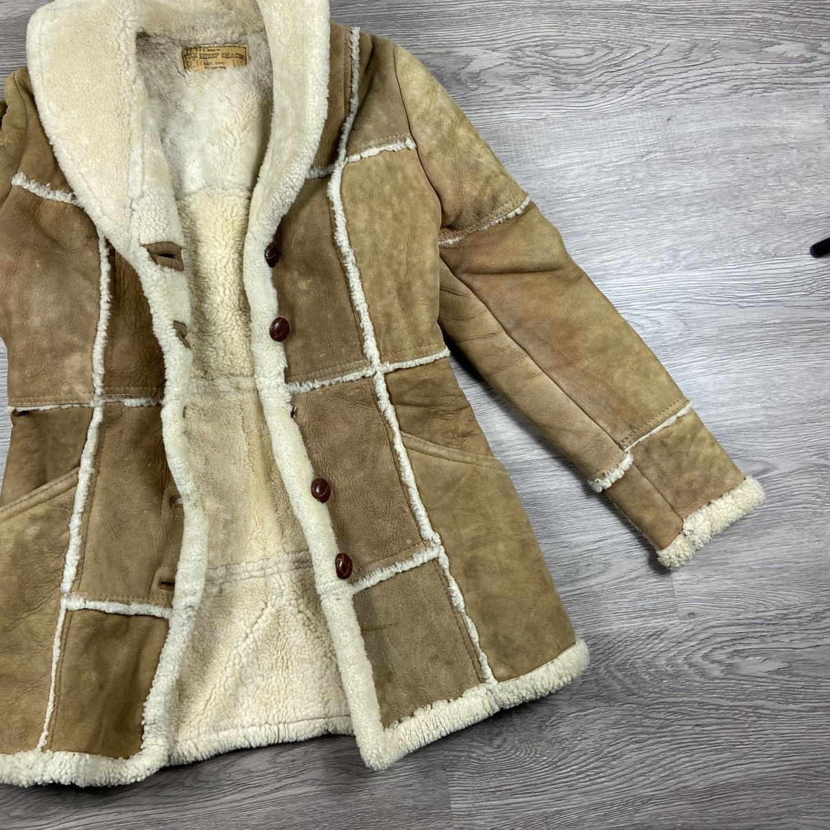 Other Vintage 70’s Sheep Shack Vintage Shearling Coat Women’s XS Size US L / EU 52-54 / 3 - 2 Thumbnail