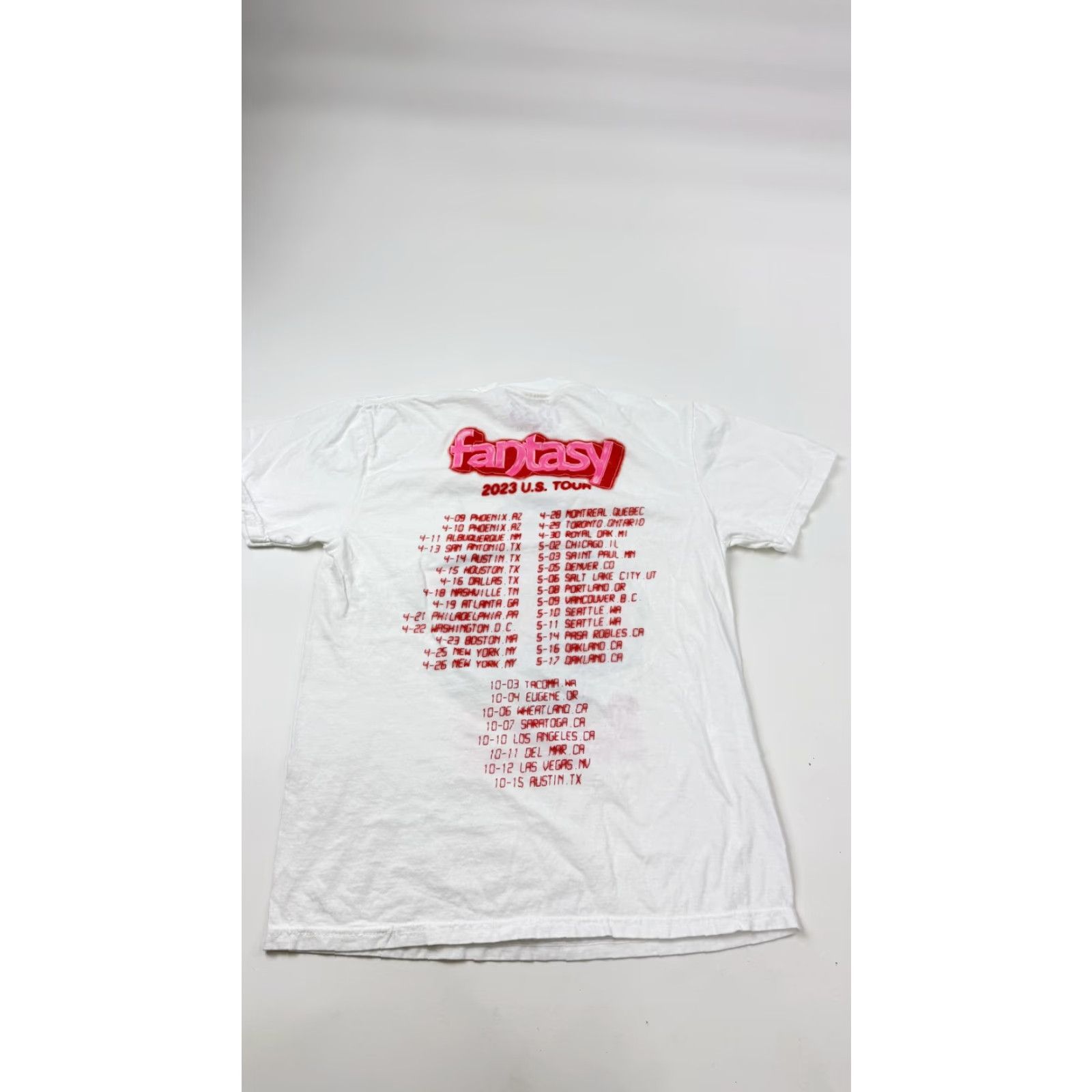 Other M83 Shirt Medium White Graphic Concert Band Tour Fantasy US 2023 Tee Mens Size US M / EU 48-50 / 2 - 4 Thumbnail