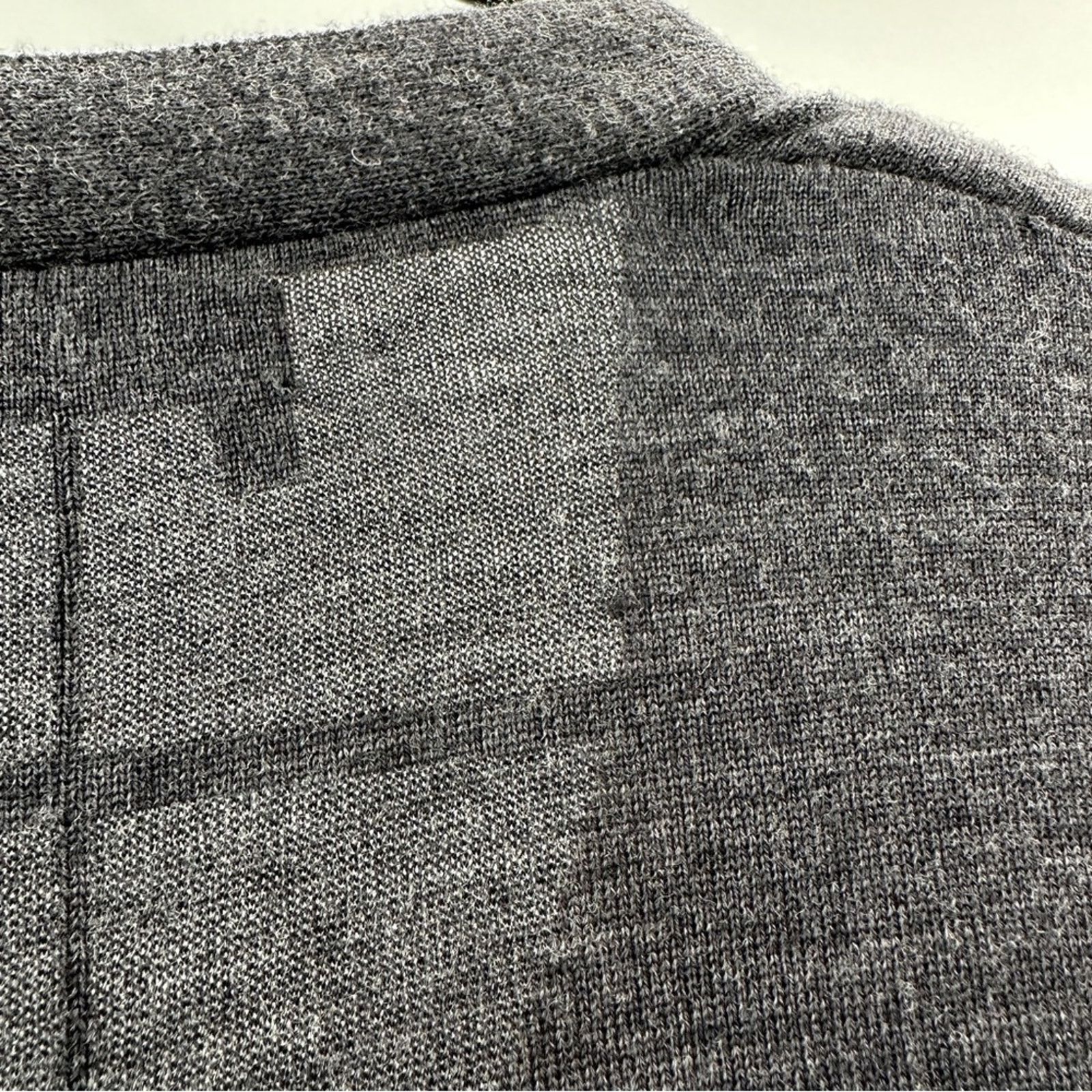 The Kooples The Kooples Wool Gray & Tan Long Sleeve Cardigan Sweater Size XL / US 12-14 / IT 48-50 - 10 Thumbnail