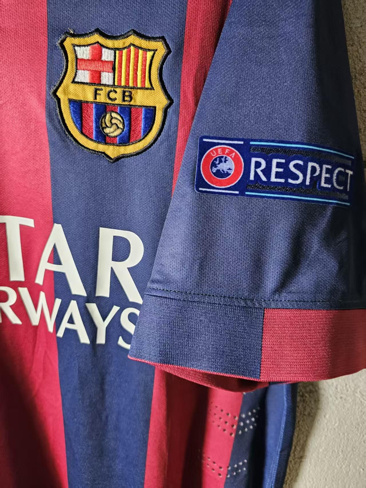 Other 2014 15 Barcelona 11 Neymar Jersey Size US L / EU 52-54 / 3 - 4 Thumbnail