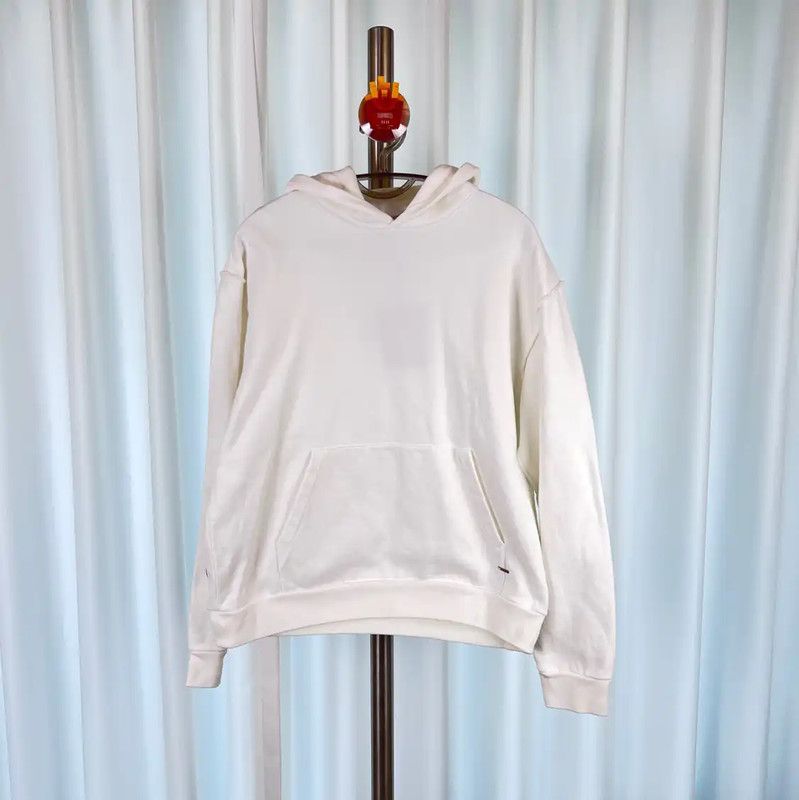 Louis Vuitton Louis Vuitton White Cotton Men's Hoodie 0089 Size US L / EU 52-54 / 3 - 1 Thumbnail