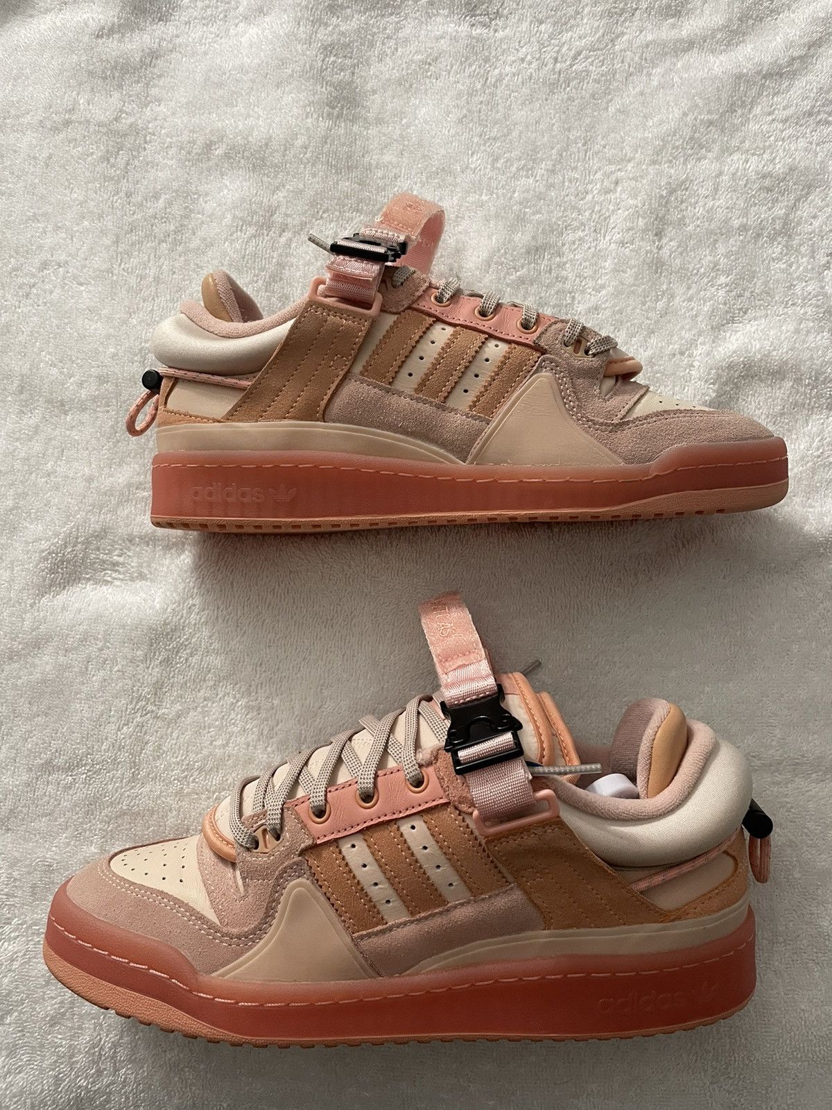 image of Adidas Bad Bunny Forum Low Easter Shoes in Pink, Men's (Size 8.5)