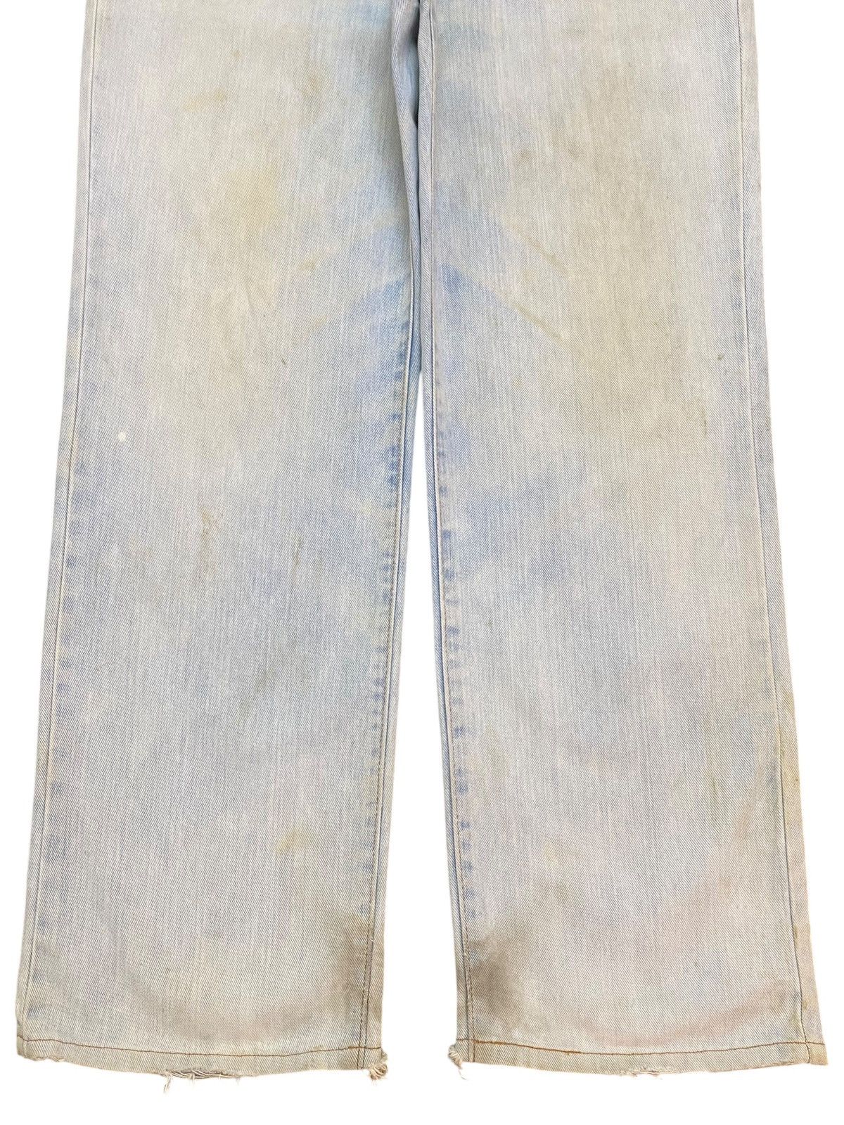 Wrangler Vintage Wrangler Faded Wash Grunge Distressed Baggy Jeans Size US 31 - 5 Thumbnail