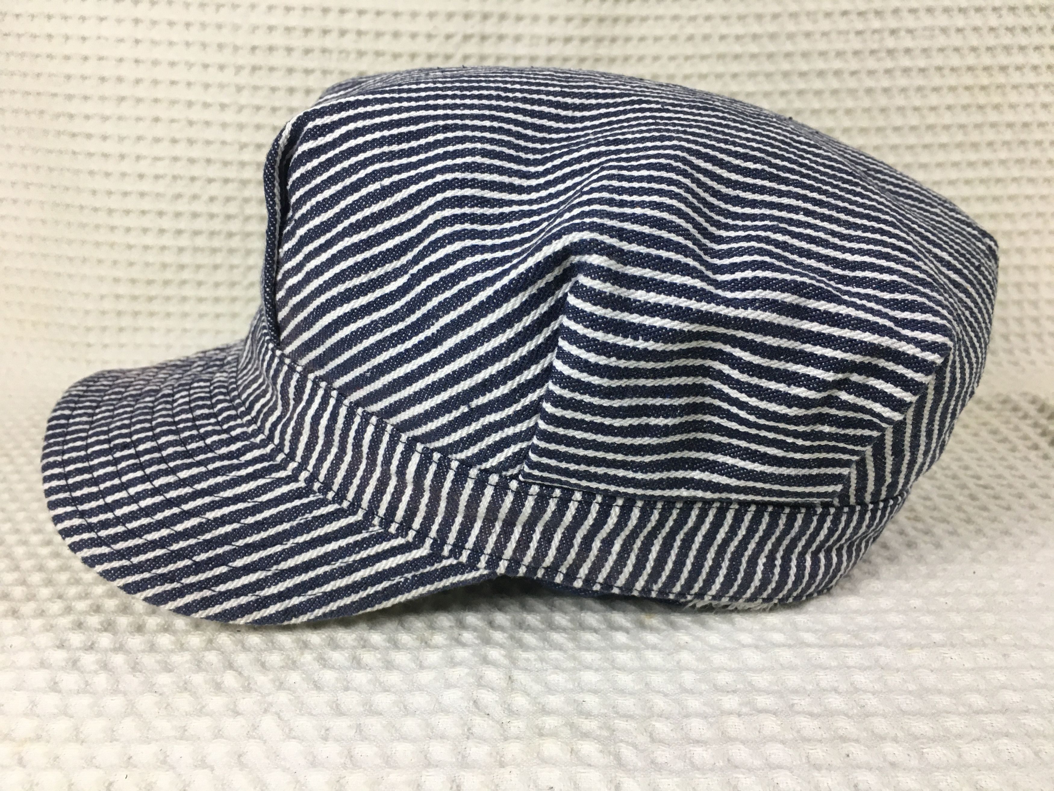 Lee × Vintage Lee Work Wear Hickory Stripe Fullcap Size ONE SIZE - 2 Thumbnail