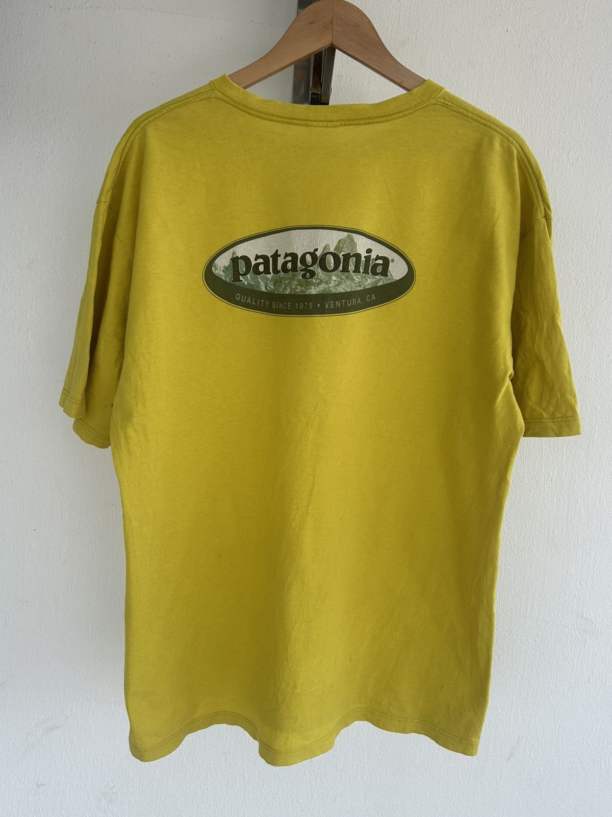 Patagonia Vintage USA Mustard Tee