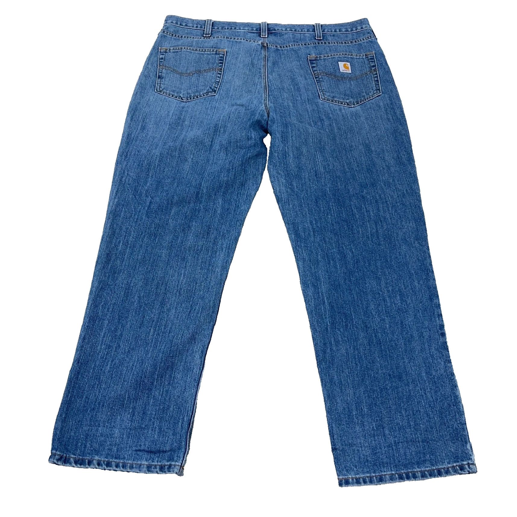 Carhartt Carhartt Jeans Men 44x32 Relaxed Fit Straight Leg Medium Wash Blue Work Denim 5-Pocket USA Style: Straight Mens Size US 44 / EU 60 - 2 Thumbnail