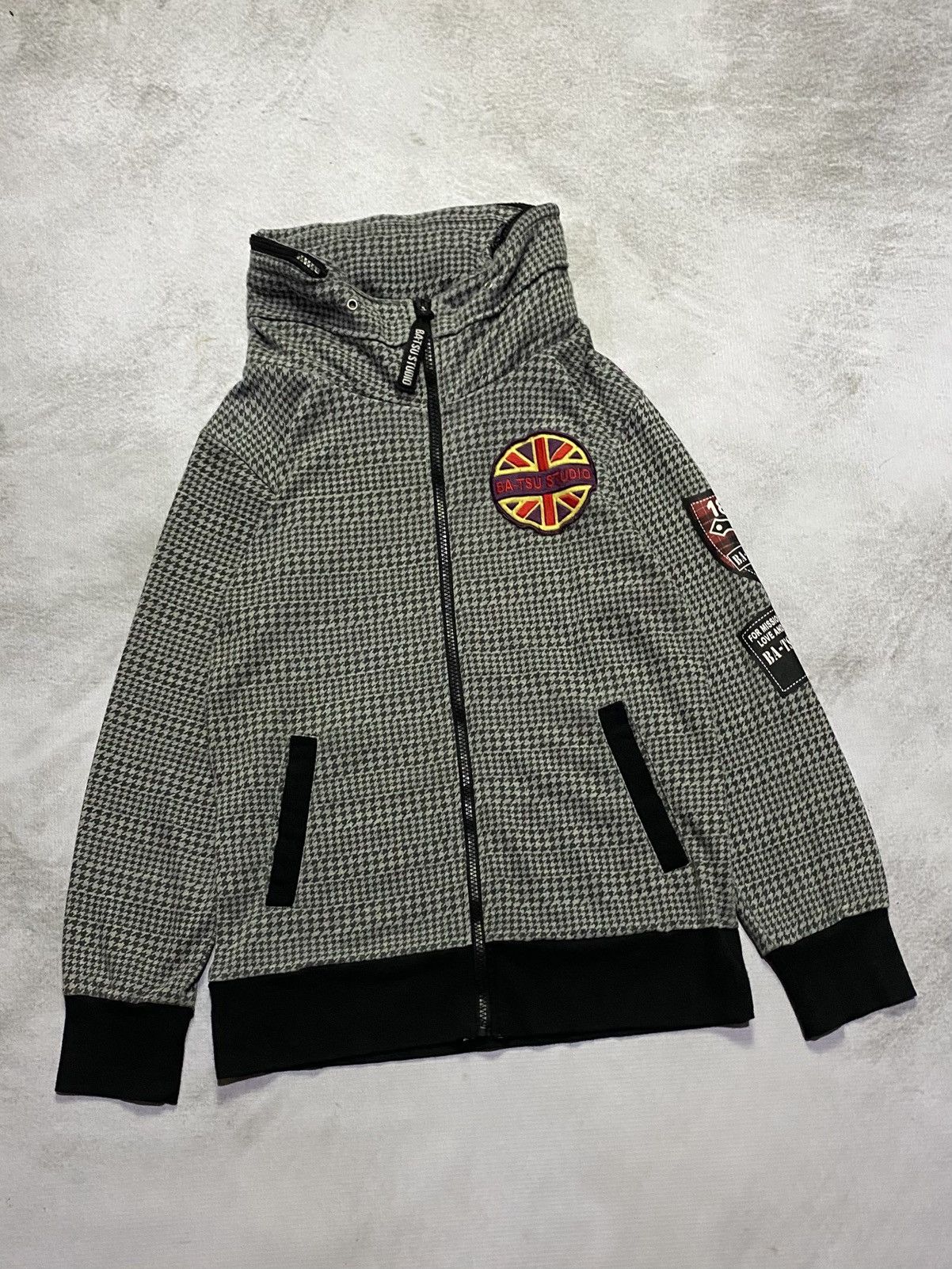 Japanese Brand Batsu Studio Bono Zip Hoodie Size US M / EU 48-50 / 2 - 4 Thumbnail