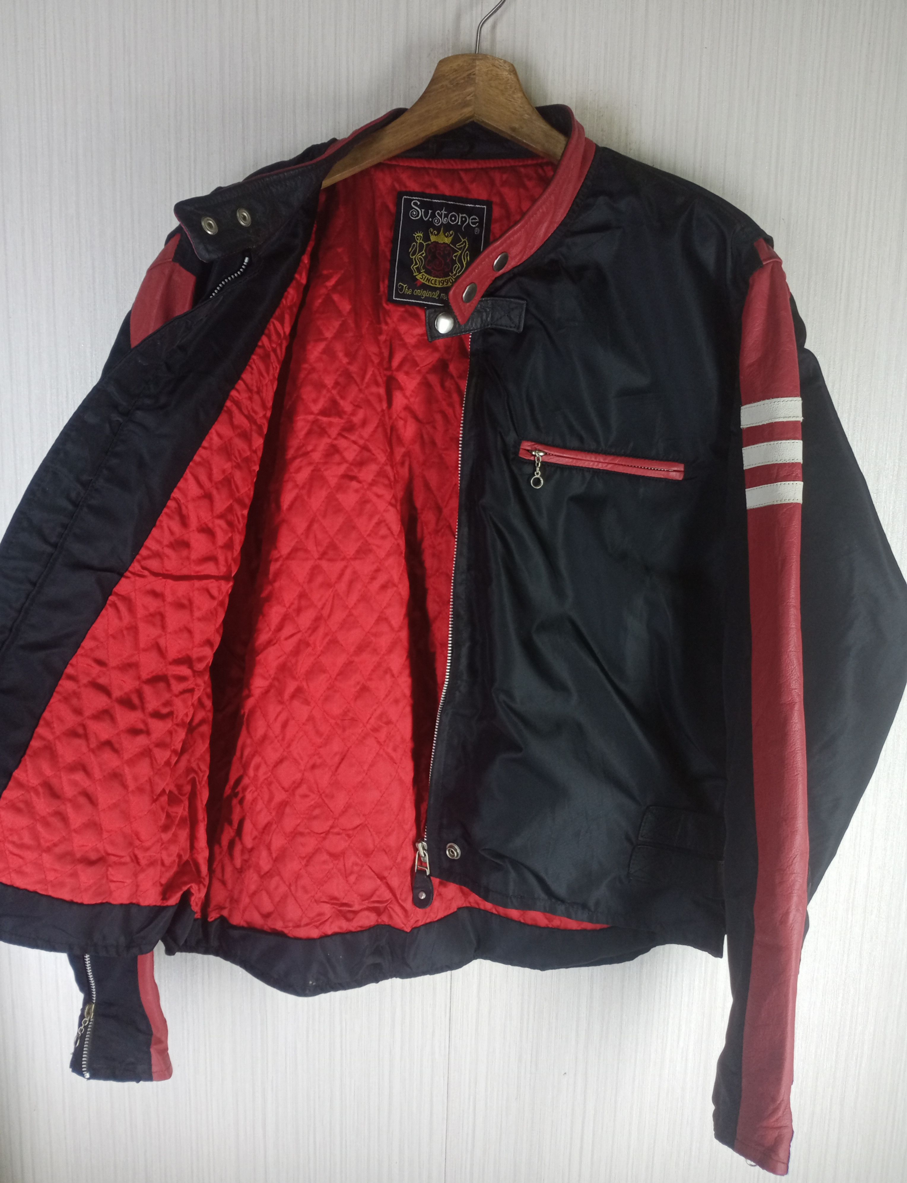 The Silver Stone Rare Vintage 90s Silver Stone Genuine Leather Riding Jacket Size US M / EU 48-50 / 2 - 3 Thumbnail