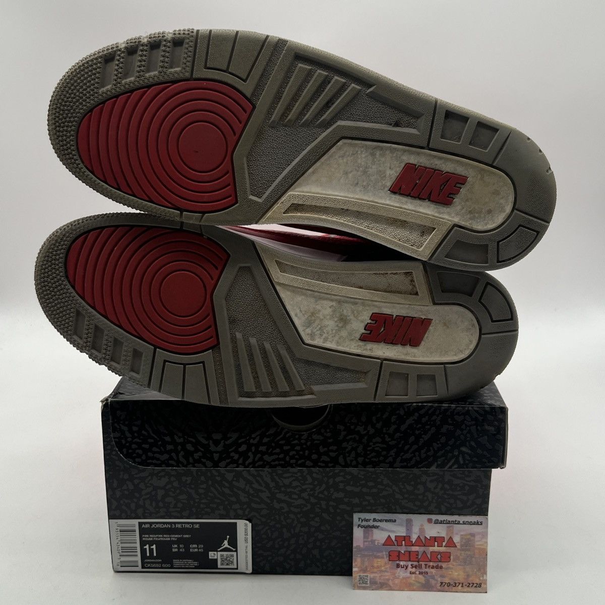 Jordan Brand Air Jordan 3 unite Size US 11 / EU 44 - 8 Thumbnail