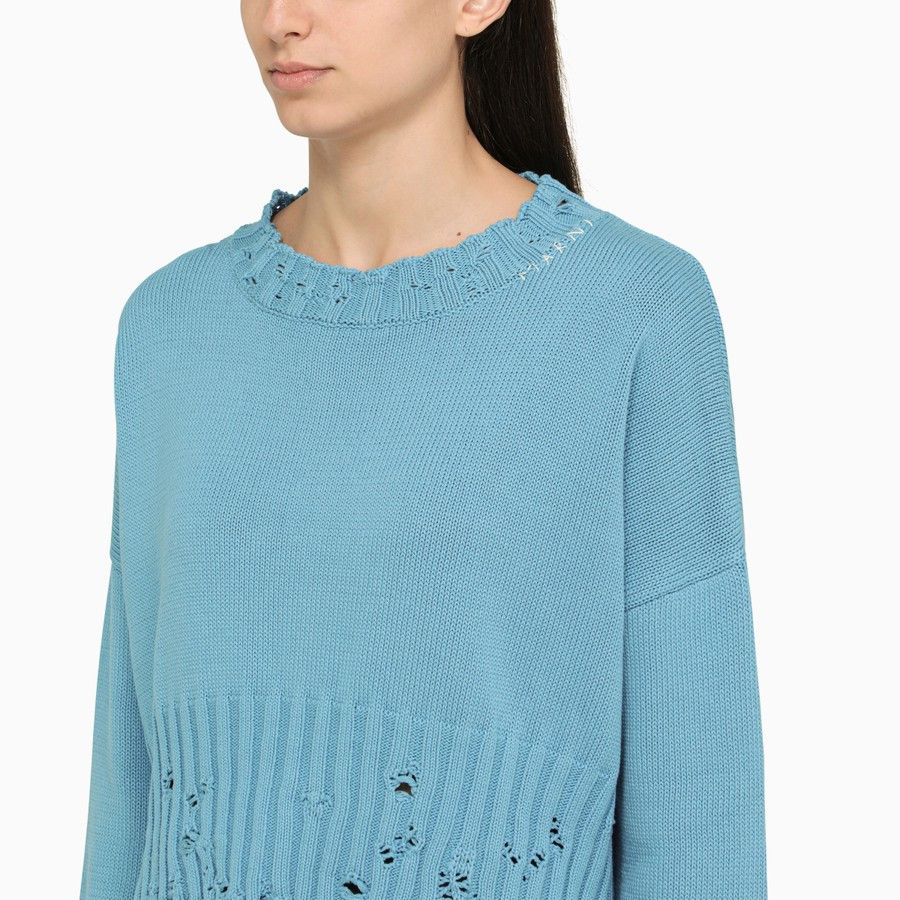 Marni o1d2blof0824 Jersey in Blue Size M / US 6-8 / IT 42-44 - 3 Thumbnail