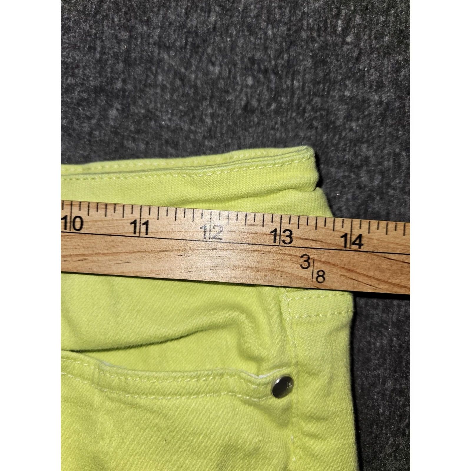 Vintage Judy Blue Jeans Womens Slim Fit Green 5/27 Zip Fly JB88456 NG Jeans Slim Fit Green Womens 27 in 26.5 in Inseam Size 27" / US 4 / IT 40 - 3 Thumbnail