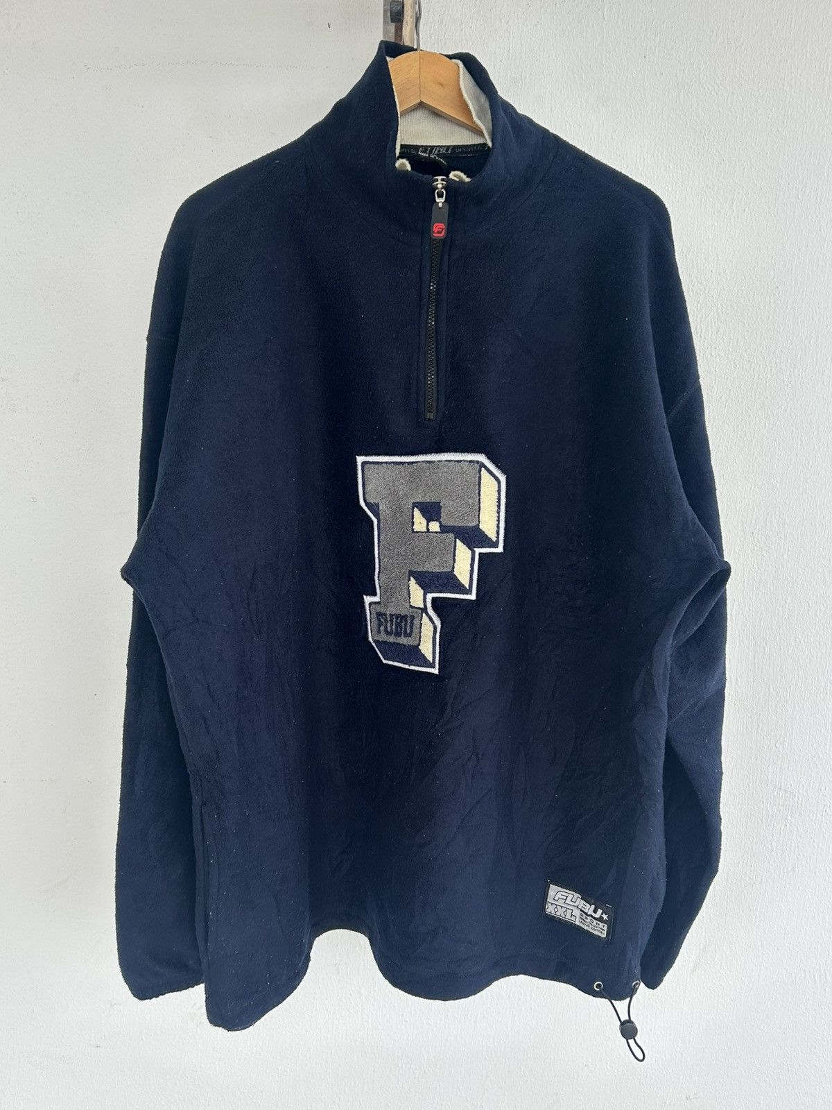 Fubu Fubu Sweater Halfzip Fronthit Blue Size US XL / EU 56 / 4 - 1 Thumbnail