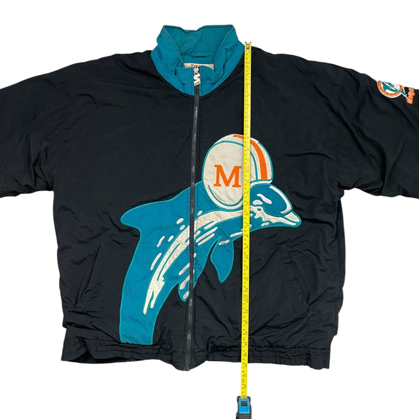NFL VTG 90s NFL MIAMI DOLPHINS STARTER PUFFER JACKET SIZE XL Size US XL / EU 56 / 4 - 10 Thumbnail