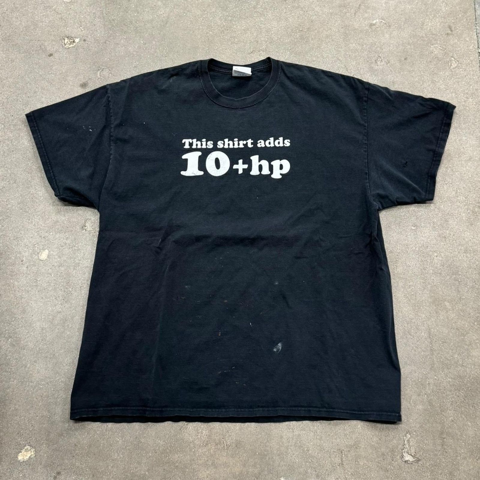 Vintage Vintage Comedy Word Tee Size US XXL / EU 58 / 5 - 1 Thumbnail