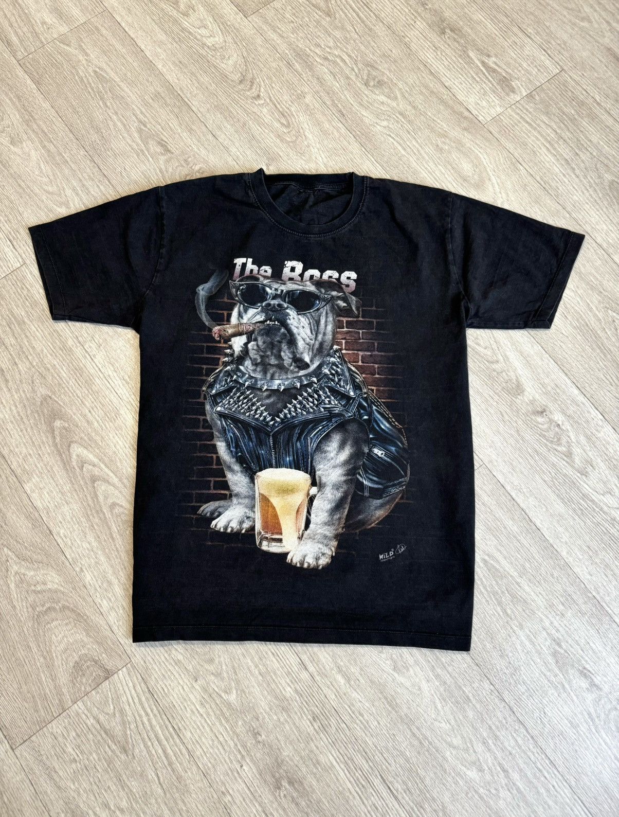 Vintage 🔷Vintage The Boss Dog T-shirt🔷 Size US XL / EU 56 / 4 - 1 Thumbnail