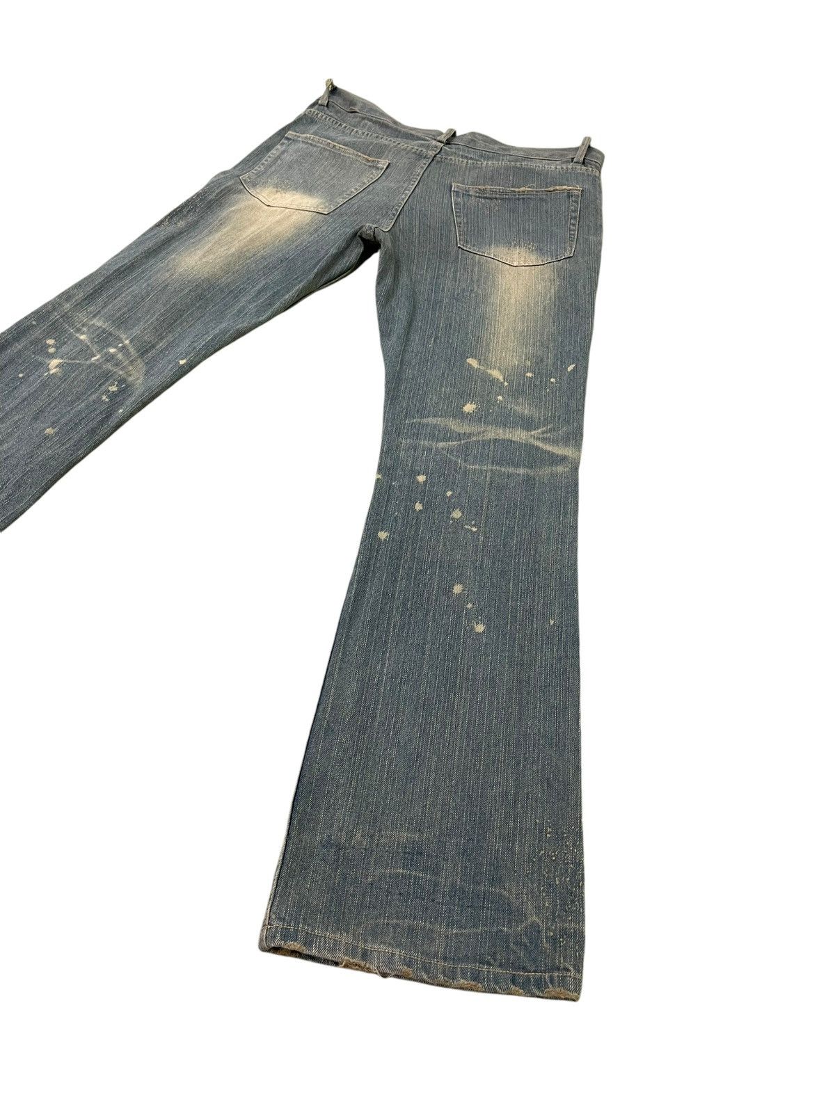 Other Flare Jeans Cimu International Faded Distress Boot Cut 8🟦9 Size US 33 - 14 Thumbnail