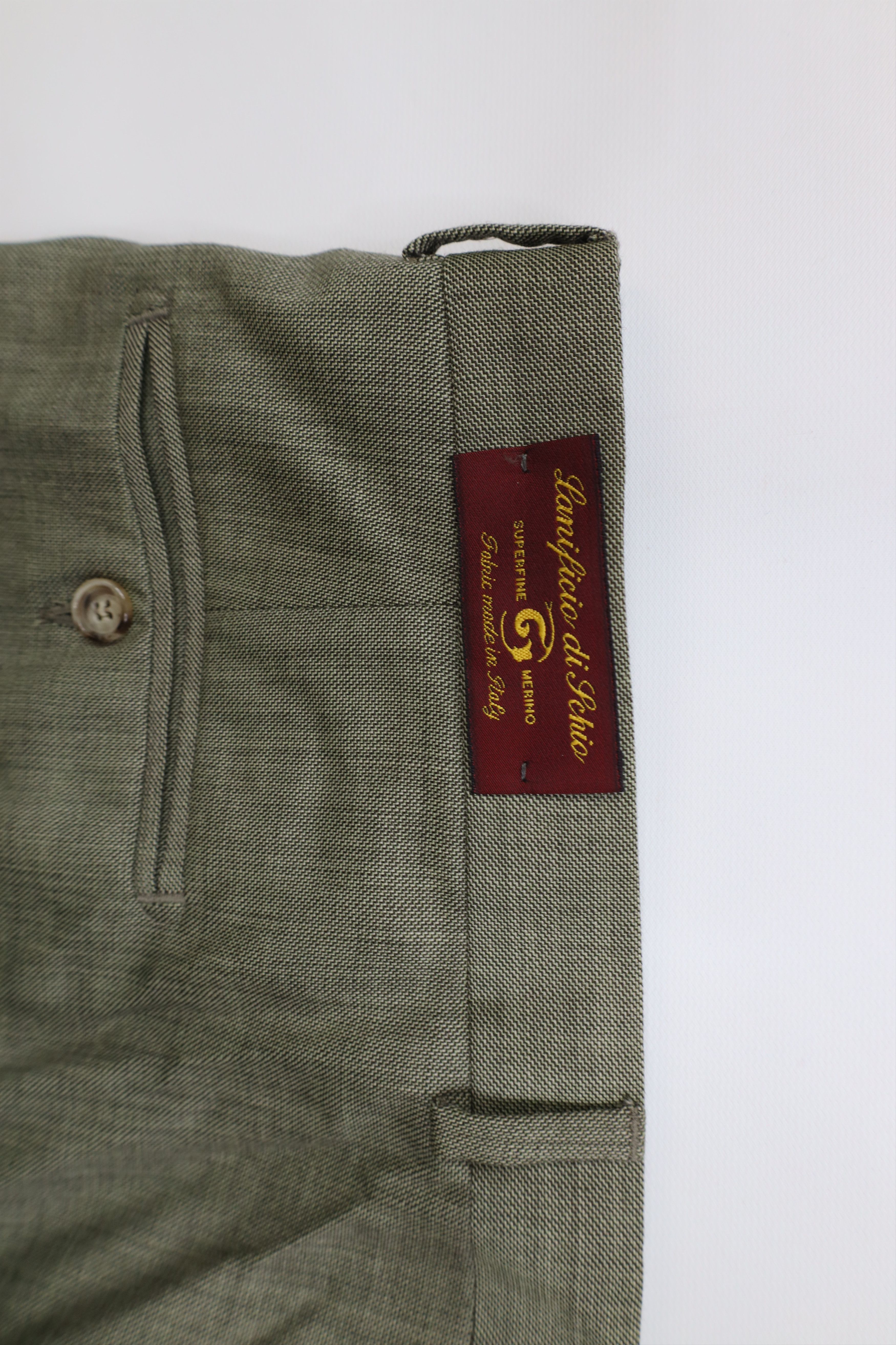 Vintage Deadstock Vintage 90s Streetwear Merino Wool Wide Leg Pants Size US 40 / EU 56 - 14 Thumbnail