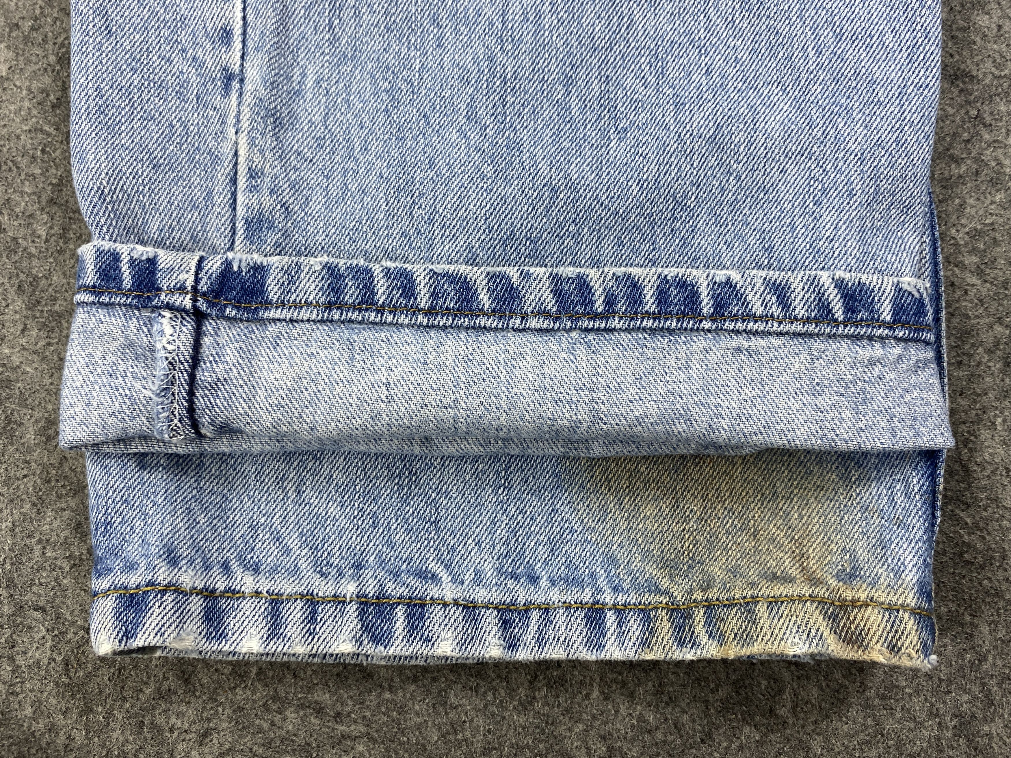 Levi's Light Blue Wash Vintage Levi's 550 37x33.5 Denim -JN1696 Size US 37 - 10 Thumbnail