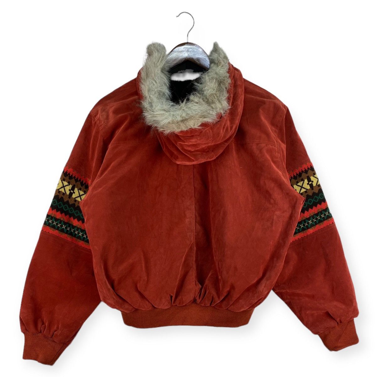 Vintage More Up Club Hooded Bomber Jacket Size US M / EU 48-50 / 2 - 3 Thumbnail