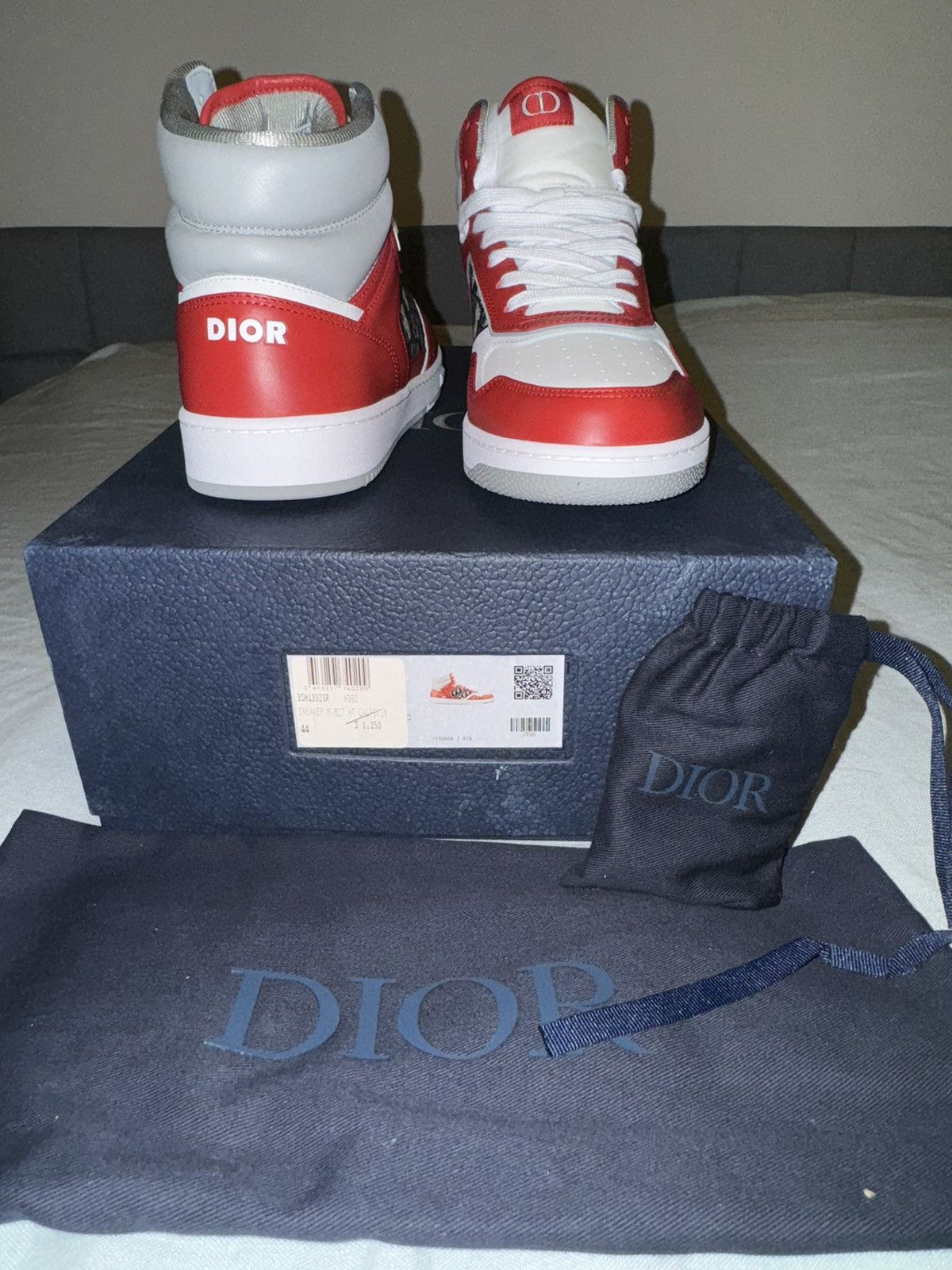Dior SUPER RARE Dead Stock Dior Rouge B27 Calfskin - size 11 Size US 11 / EU 44 - 7 Thumbnail