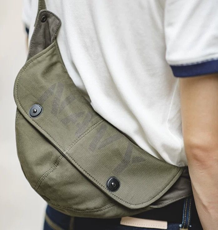 Utility grunge military outdoor 3 way side bag belt bag hat