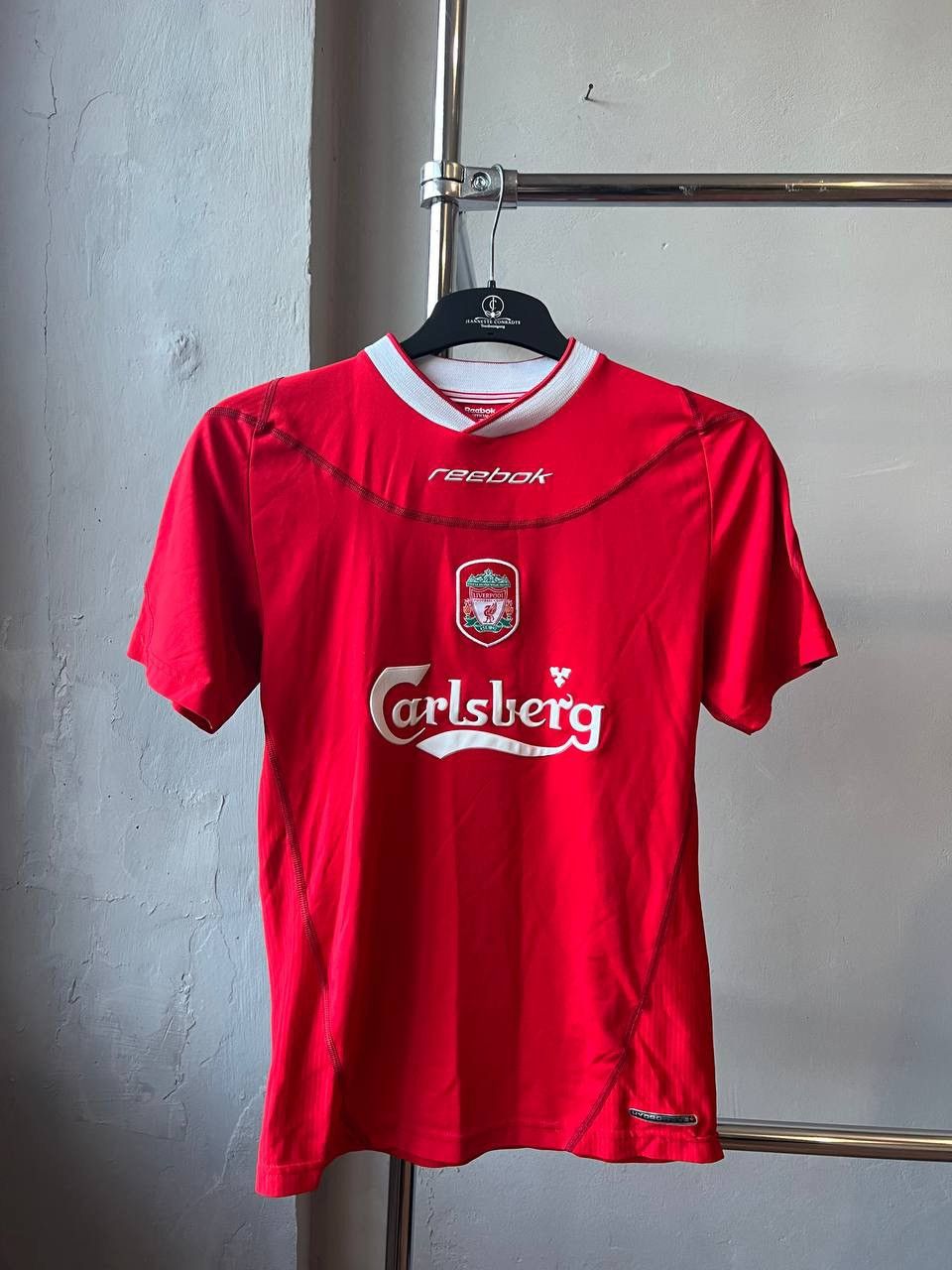 Reebok 2002/04 LIVERPOOL FC HOME SOCCER JERSEY FOOTBALL SHIRT SZ S Size US S / EU 44-46 / 1 - 2 Thumbnail