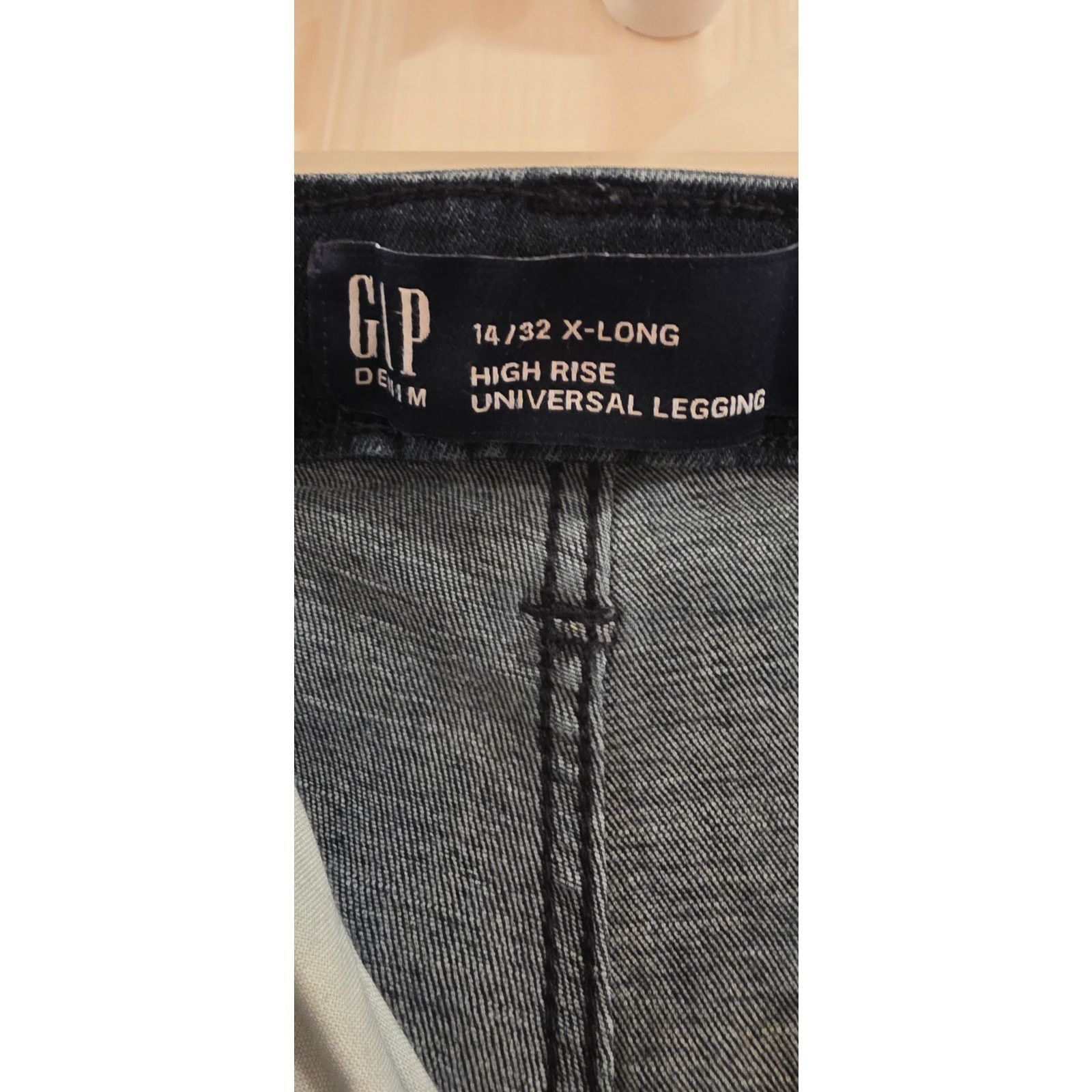 Gap Gap High Rise Universal Jeggings Size 14 XLong Size 36" / US 14 / IT 50 - 4 Thumbnail
