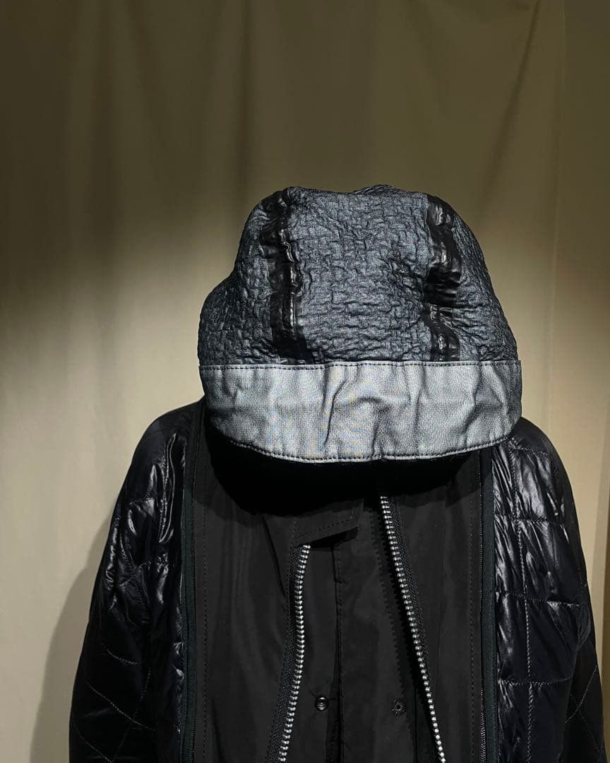 Junya Watanabe F/W2005 JUNYA WATANABE - Fancy Tweed Hooded Short Coat Size US S / EU 44-46 / 1 - 12 Thumbnail