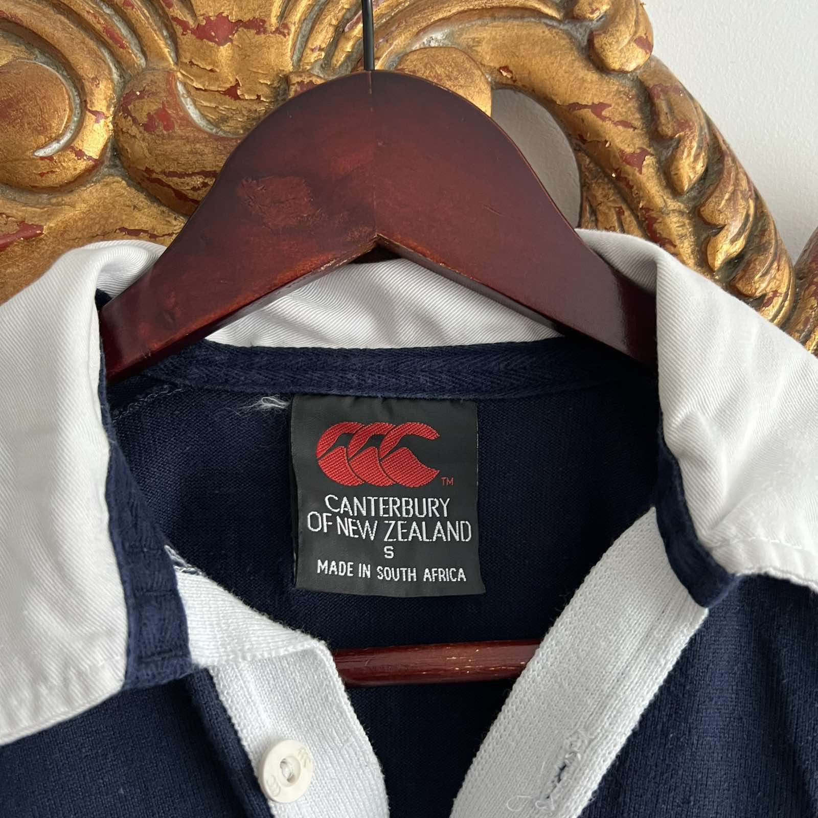 Canterbury of New Zealand Vintage 90's Cunterbury Scotland Rugby Jersey National Sz S Size US S / EU 44-46 / 1 - 5 Thumbnail