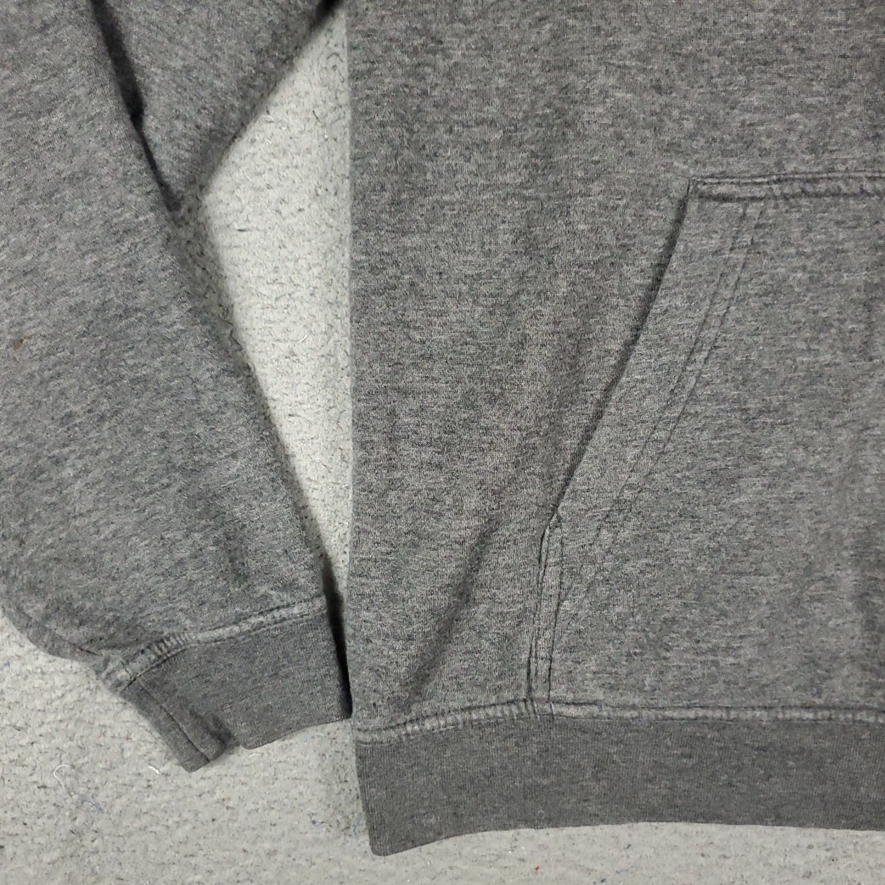 Nike Nike Hoodie Womens M Gray Pullover Sweatshirt Mock Neck Long Sleeve Logo All Seasons Sports Casual Activewear Modern Ladies Mens? Size M / US 6-8 / IT 42-44 - 3 Thumbnail