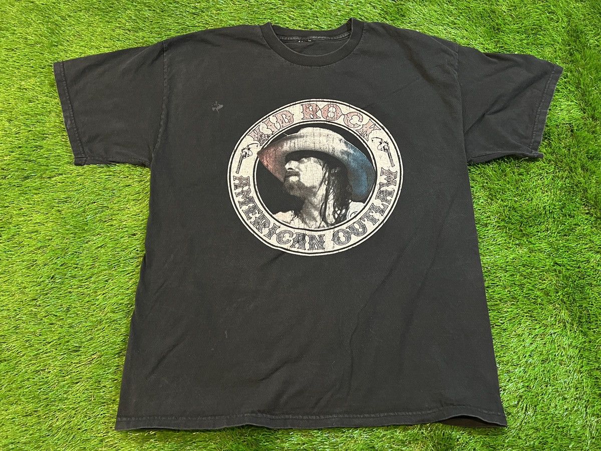 Band Tees 2009 Kid Rock American Outlaw North American Tour 2-Sided Size US XL / EU 56 / 4 - 1 Thumbnail