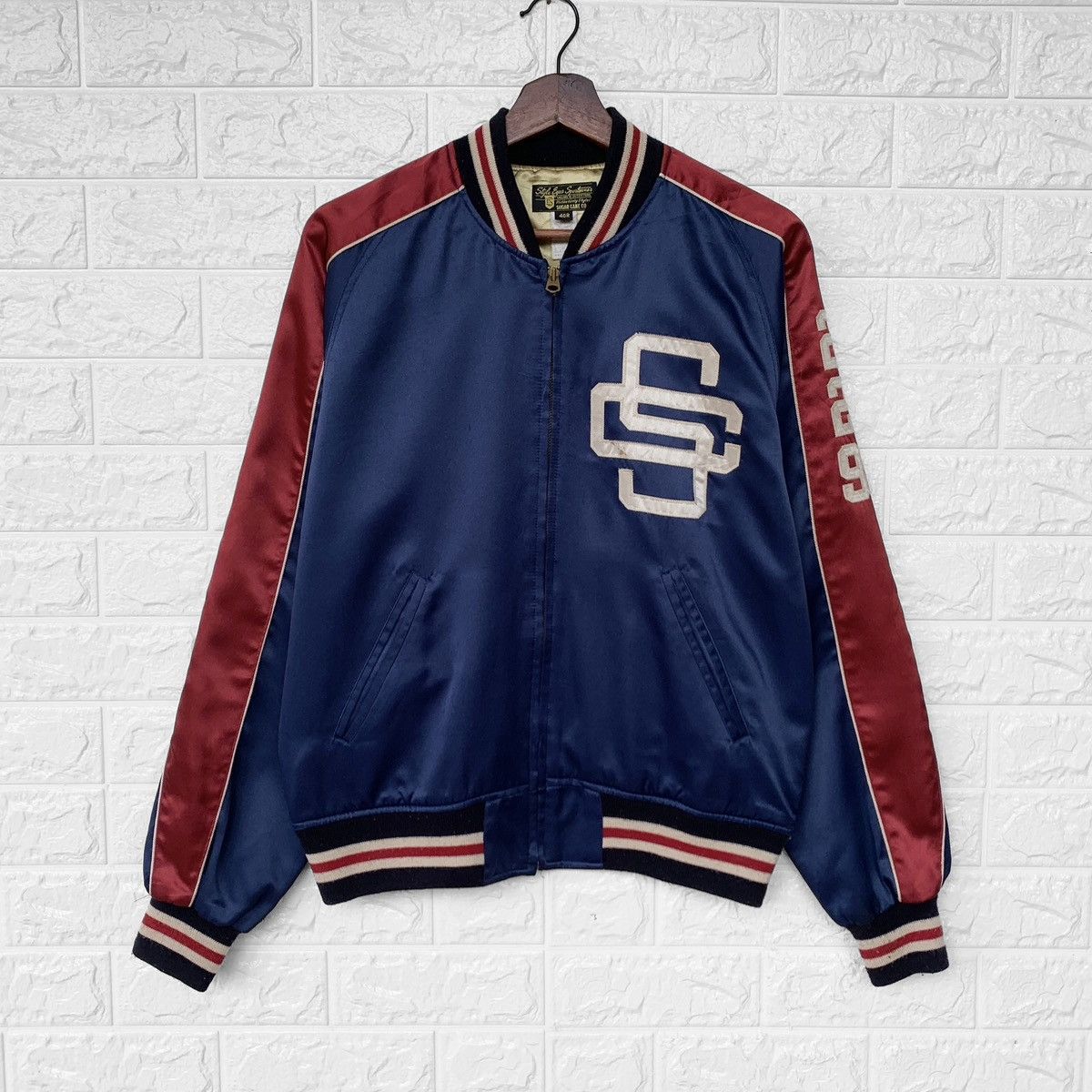 Sugar Cane VINTAGE STYLE EYES SUGAR CANES CLEMSON NYLON BOMBER JACKET Size US M / EU 48-50 / 2 - 1 Thumbnail