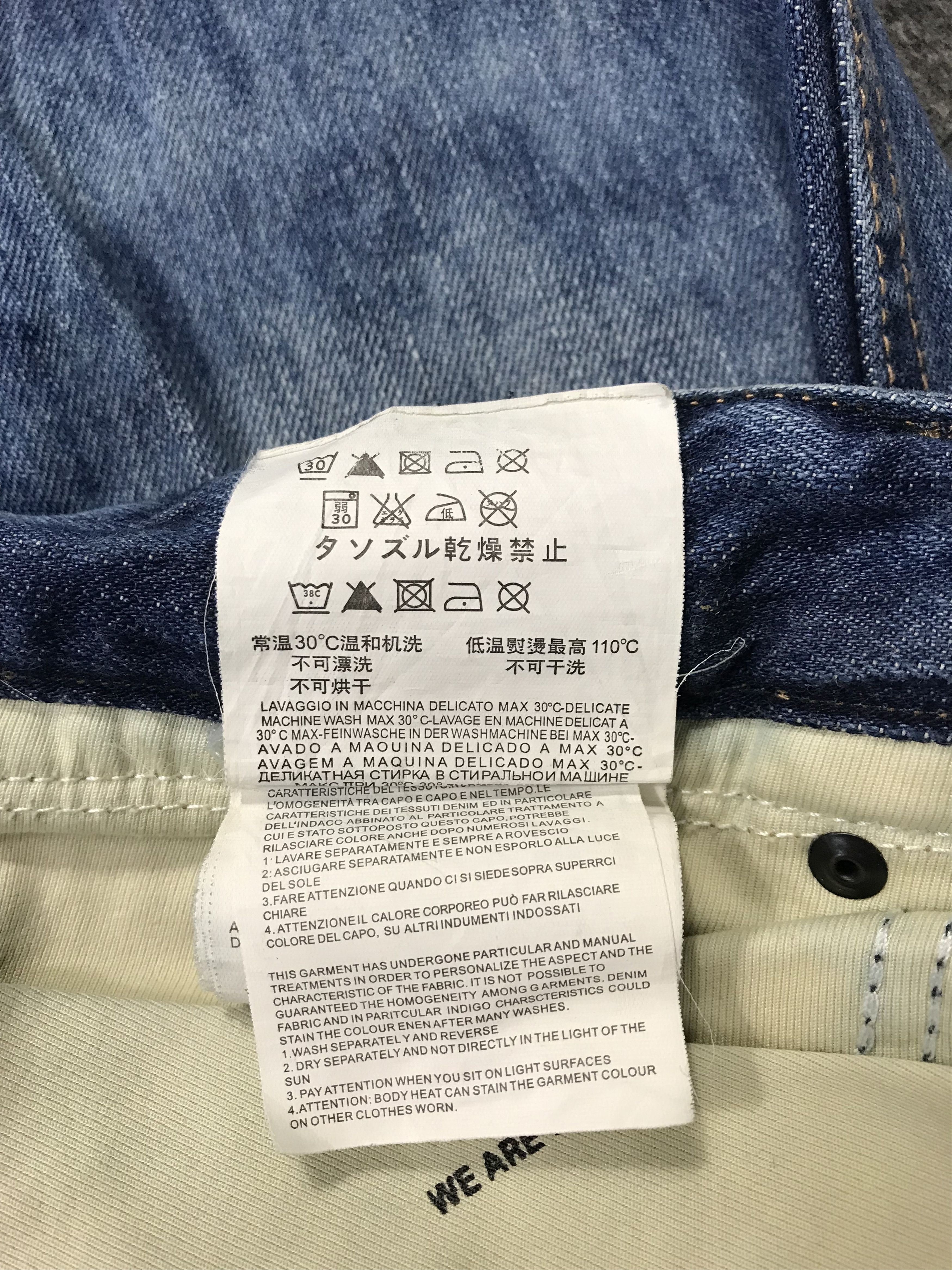 Replay × Vintage Vintage Replay Denim Indigo Pant Fits Size 36 37 Size US 36 / EU 52 - 8 Thumbnail