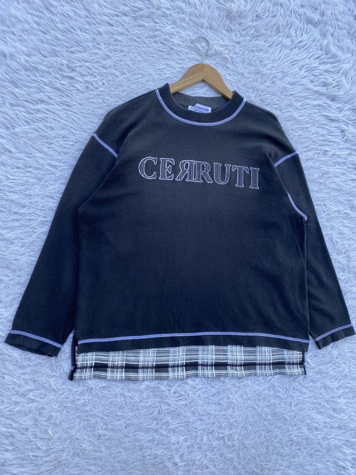 Cerruti 1881 Rare Vintage Cerrutti 1881 Sports Spellout Sweater Size US M / EU 48-50 / 2 - 3 Thumbnail