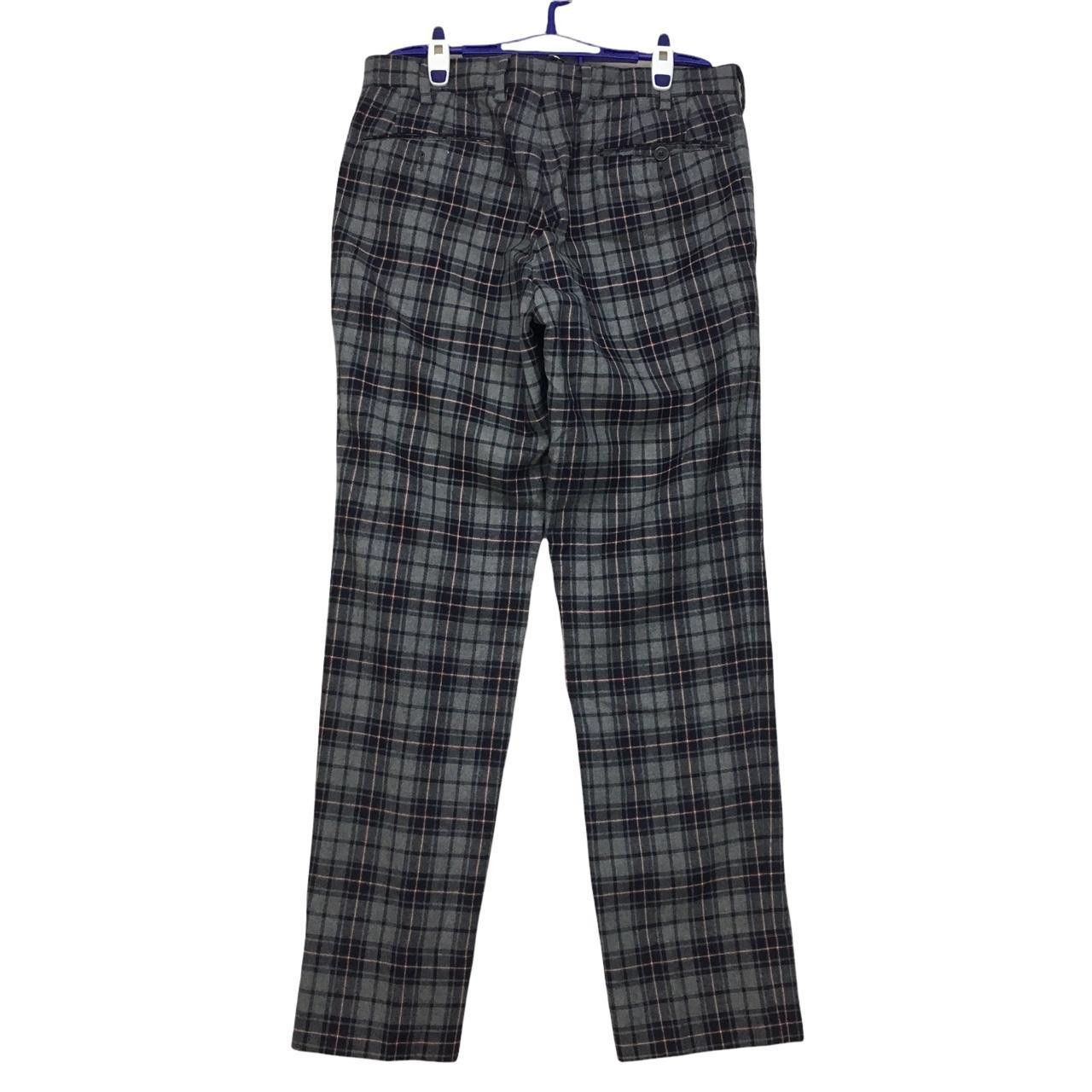 United Arrows Vtg UNITED ARROWS TOKYO Plaid Long Pants Trousers Casual Size US 30 / EU 46 - 2 Thumbnail