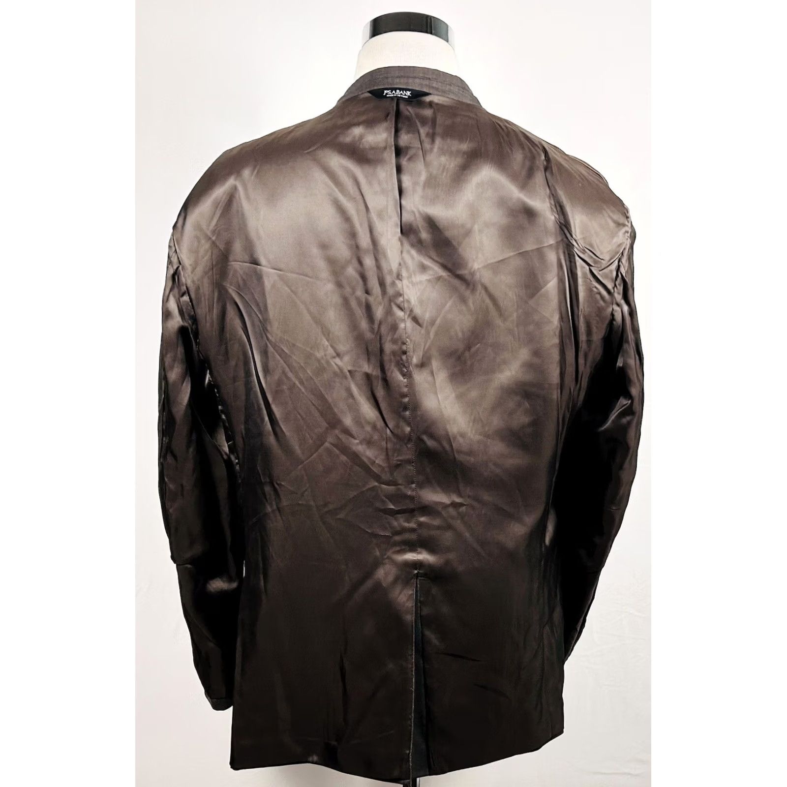 Jos. A. Bank Jos A Bank Sport Coat Brown 48R Wool Two-Button Notch Lapel Single-Breasted Vented Regular Mens Jacket Size US XS / EU 42 / 0 - 8 Thumbnail