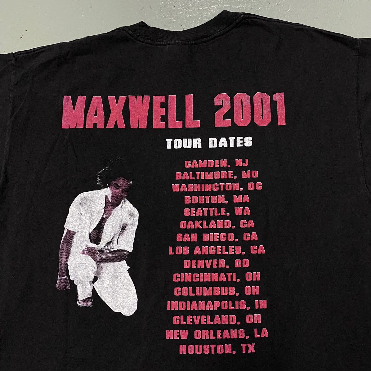 Band Tees × Rap Tees × Vintage Vintage Maxwell Rap Tees Promo Shirt 90s Size US XL / EU 56 / 4 - 4 Thumbnail