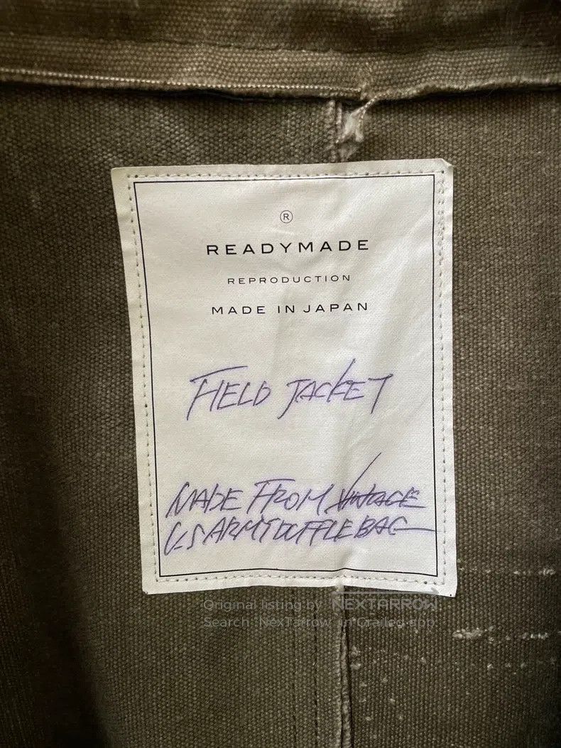 READYMADE Ready Made Vintage Military Fabric Jacket Size US S / EU 44-46 / 1 - 3 Thumbnail