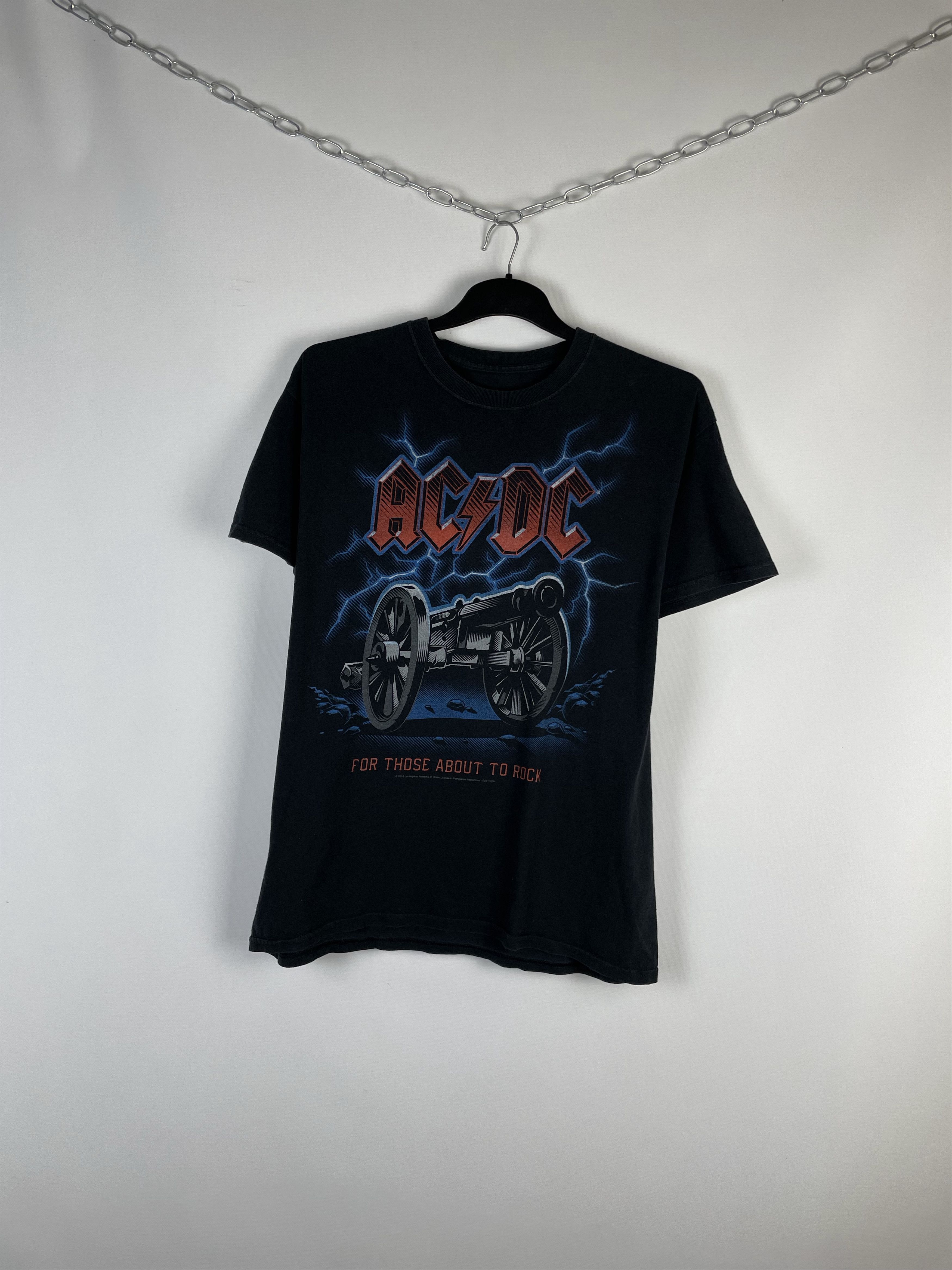 AC/DC Vintage Ac/Dc T-shirt Black Size US L / EU 52-54 / 3 - 2 Thumbnail