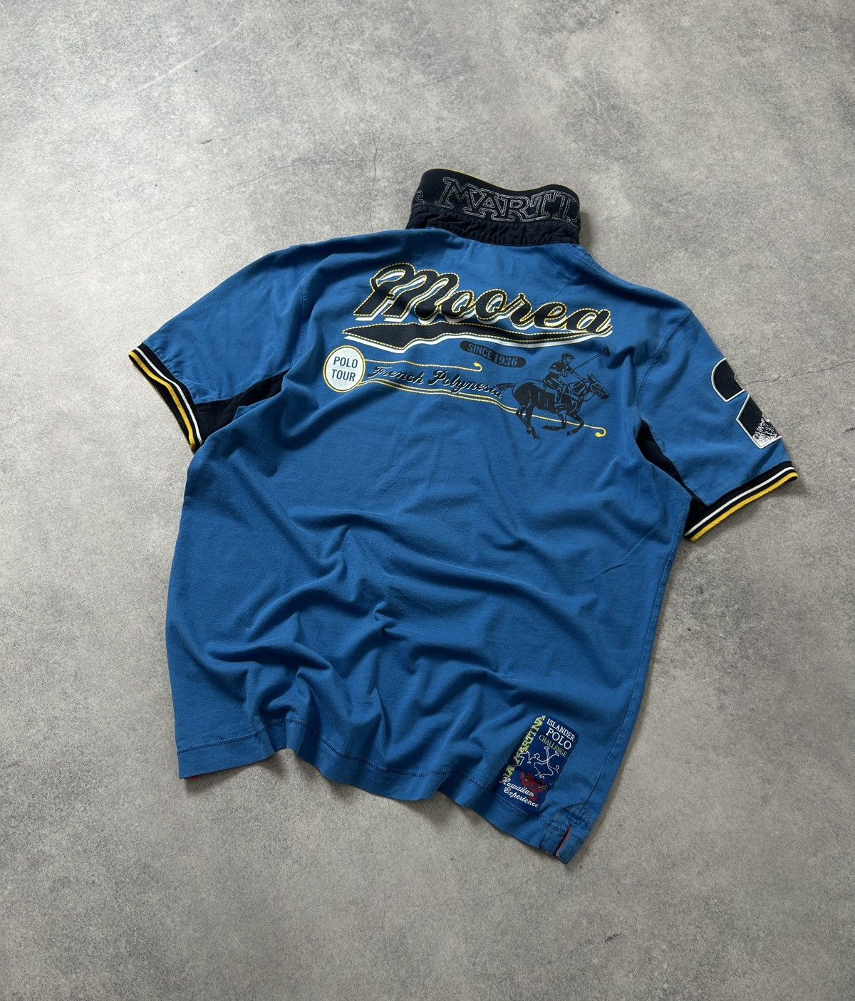 La Martina La Martina Moorea big logo polos chief keef style y2k Size US L / EU 52-54 / 3 - 2 Thumbnail