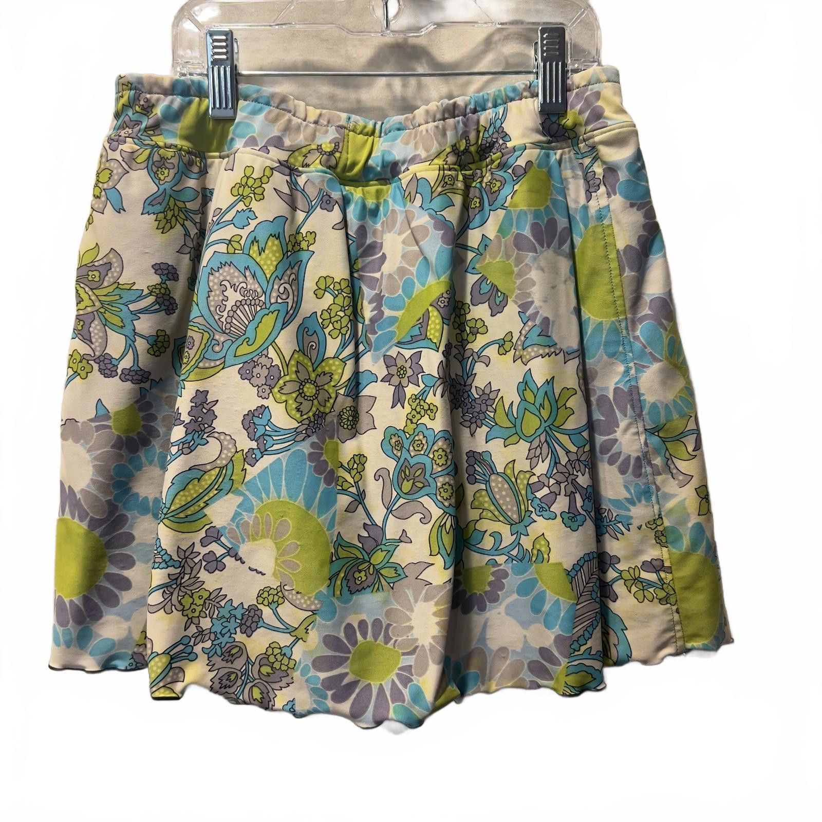 Other Queen of Floral Patterned Women's Skirt Size 24" / US 00 / IT 34 - 1 Thumbnail