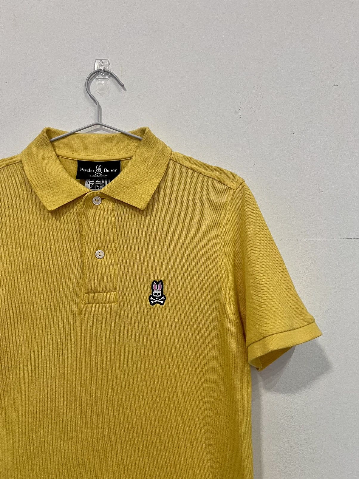 Psycho Bunny Psycho Bunny Mustard Yellow Polo Shirt – Size 3 (M) Size US M / EU 48-50 / 2 - 3 Thumbnail