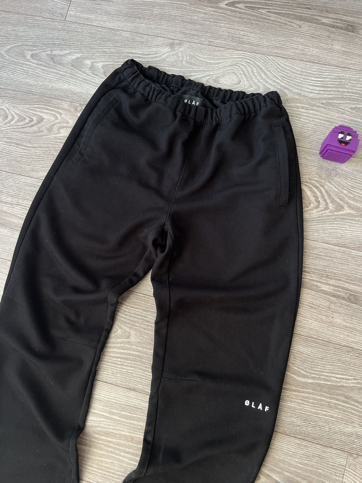 OLAF Rare Olaf Opium Avant Garde Printed Logo Regular Chino Pants Size US 32 / EU 48 - 8 Thumbnail
