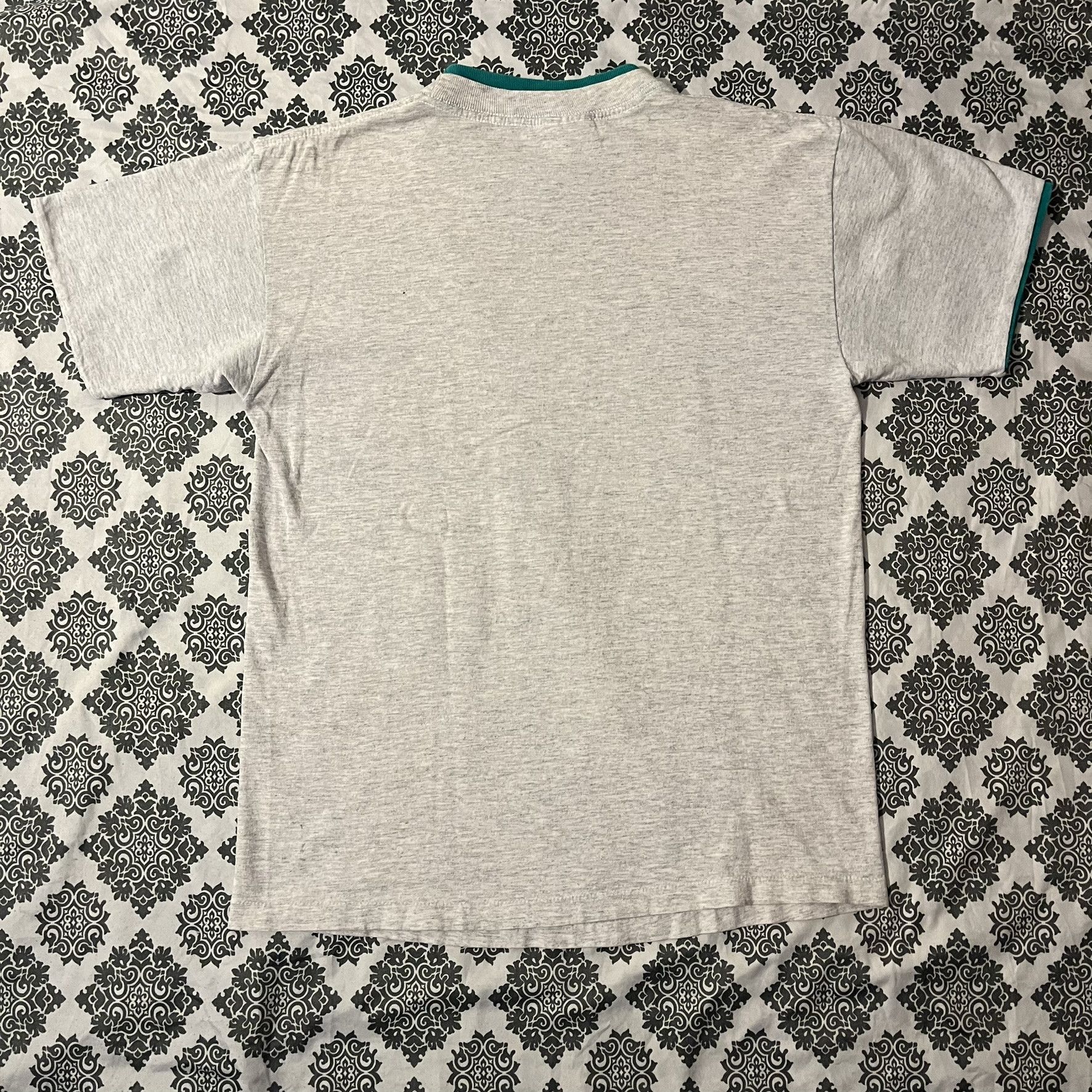 Signal Sport VTG 90s Pink Flamingo in Leaves Graphic Art Illustrative Tee Size US M / EU 48-50 / 2 - 2 Thumbnail